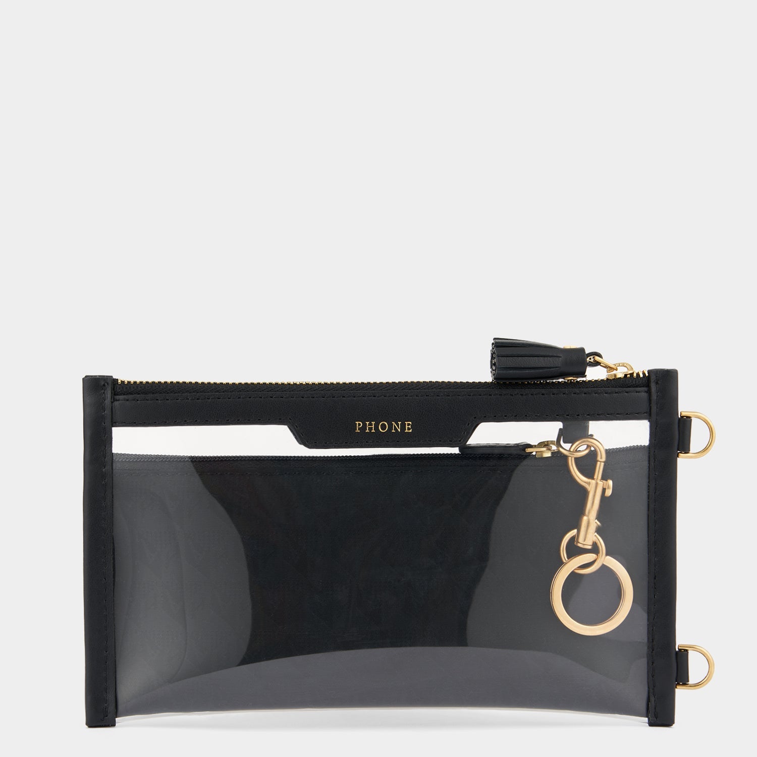 Logo Everything Pouch -

          
            Jacquard Nylon in Black -
          

          Anya Hindmarch EU
