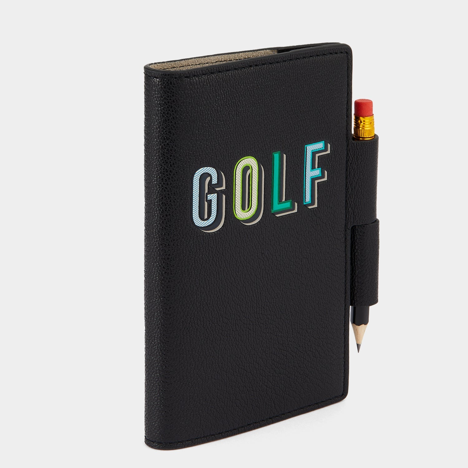 Golf Score Card -

                  
                    Capra Leather in Black -
                  

                  Anya Hindmarch EU
