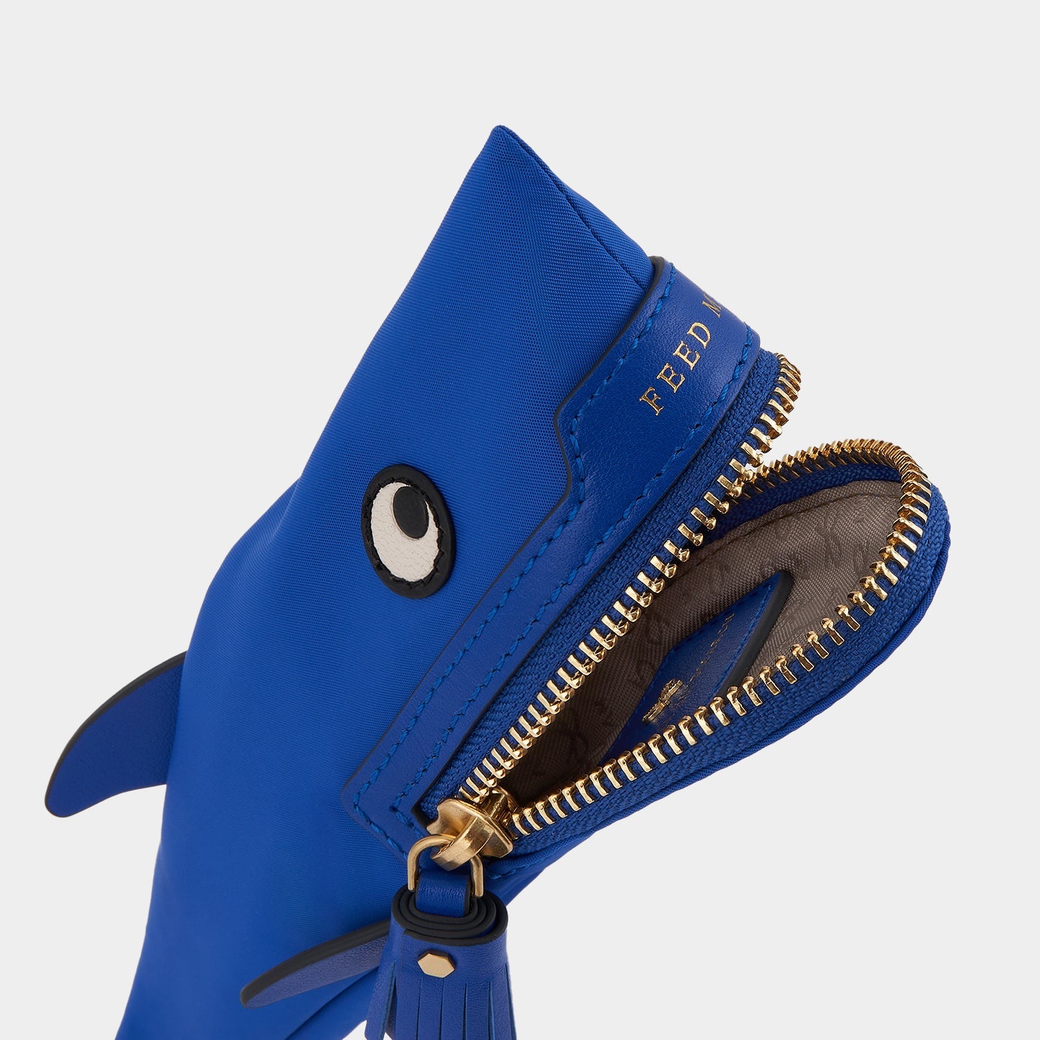 Shark Pencil Case -

                  
                    ECONYL® in Electric Blue -
                  

                  Anya Hindmarch EU
