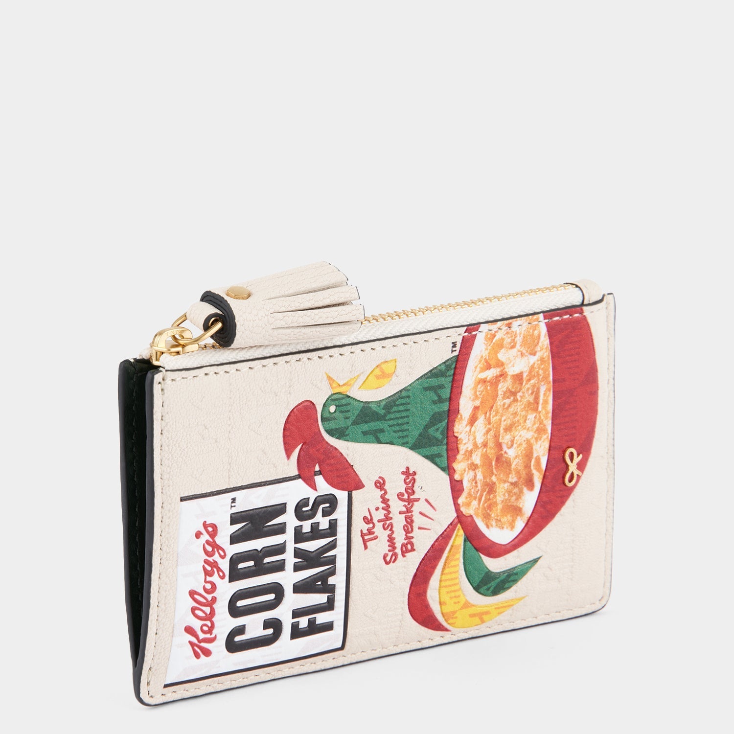 Anya Brands Corn Flakes Zip Card Case -

                  
                    Capra Leather in Chalk -
                  

                  Anya Hindmarch EU
