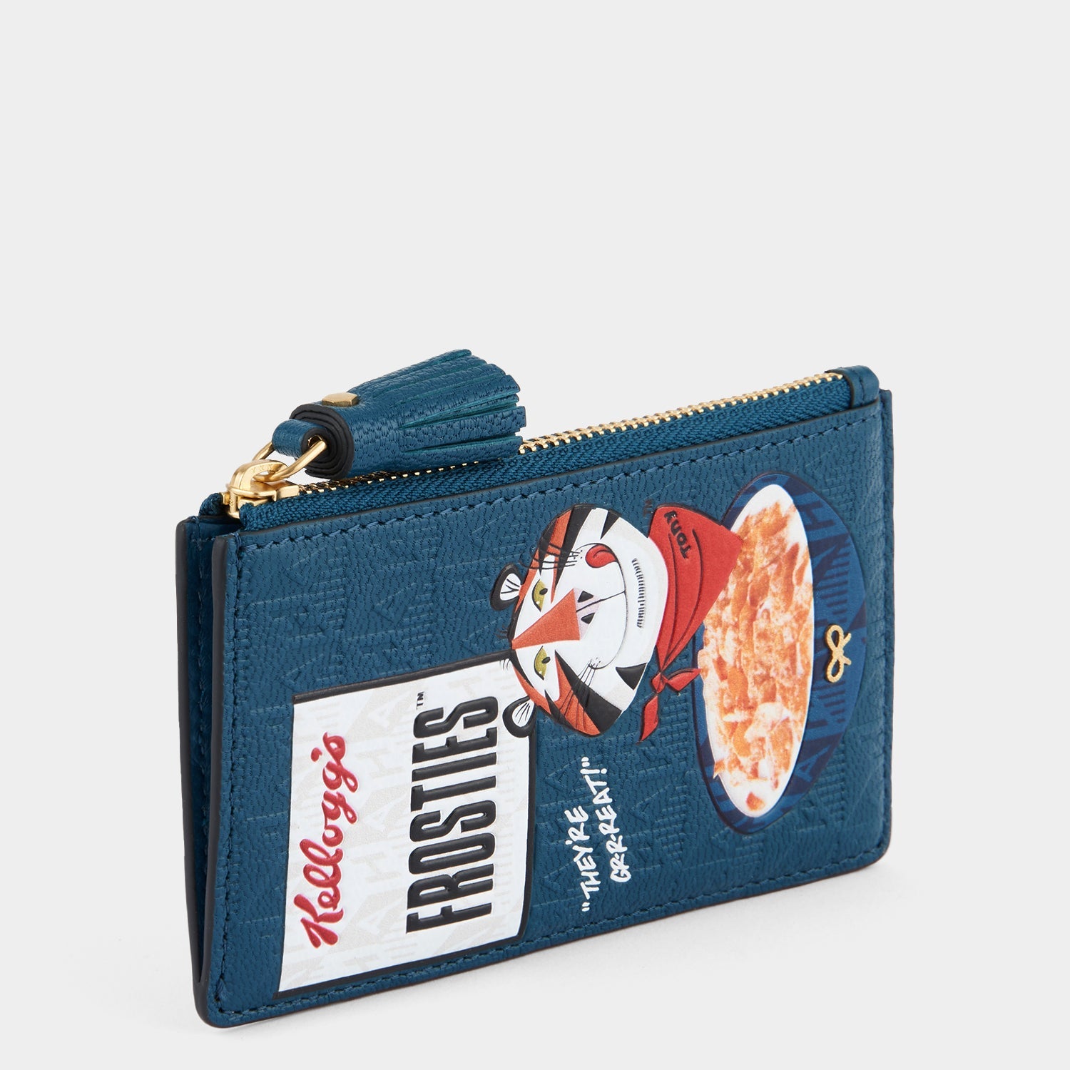 Anya Brands Frosties Zip Card Case -

                  
                    Capra Leather in Light Petrol -
                  

                  Anya Hindmarch EU
