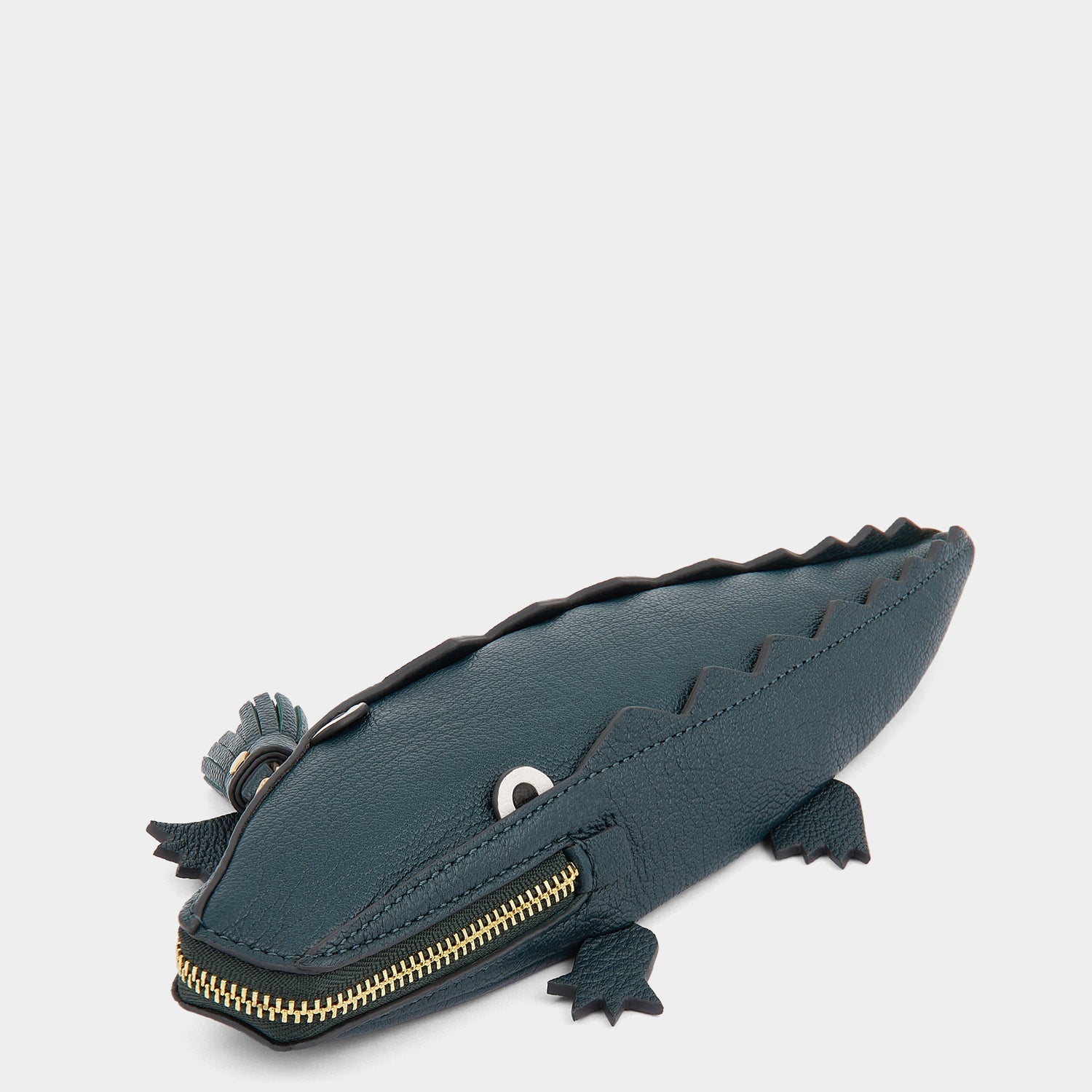 Crocodile Pencil Case -

                  
                    Capra Leather in Dark Holly -
                  

                  Anya Hindmarch EU
