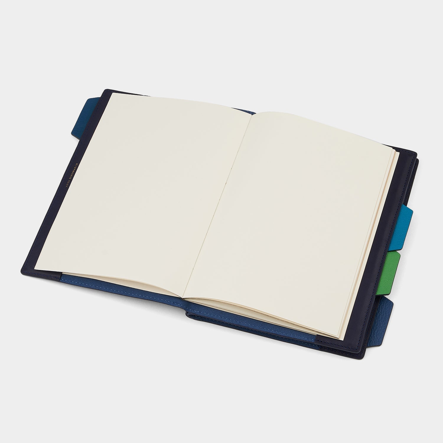Home Work A5 Two Way Journal -

                  
                    Polished Leather in ink -
                  

                  Anya Hindmarch EU
