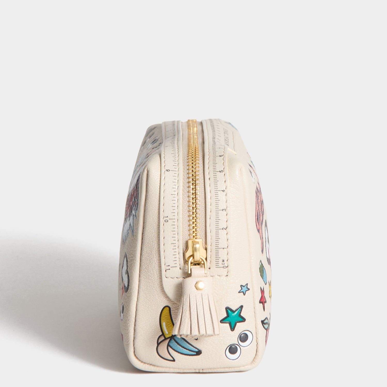 All Over Stickers Important Things -

          
            Shiny Capra Leather in Chalk -
          

          Anya Hindmarch EU
