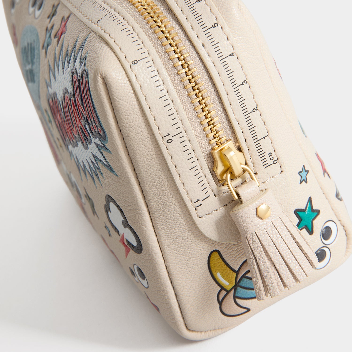 All Over Stickers Important Things -

          
            Shiny Capra Leather in Chalk -
          

          Anya Hindmarch EU
