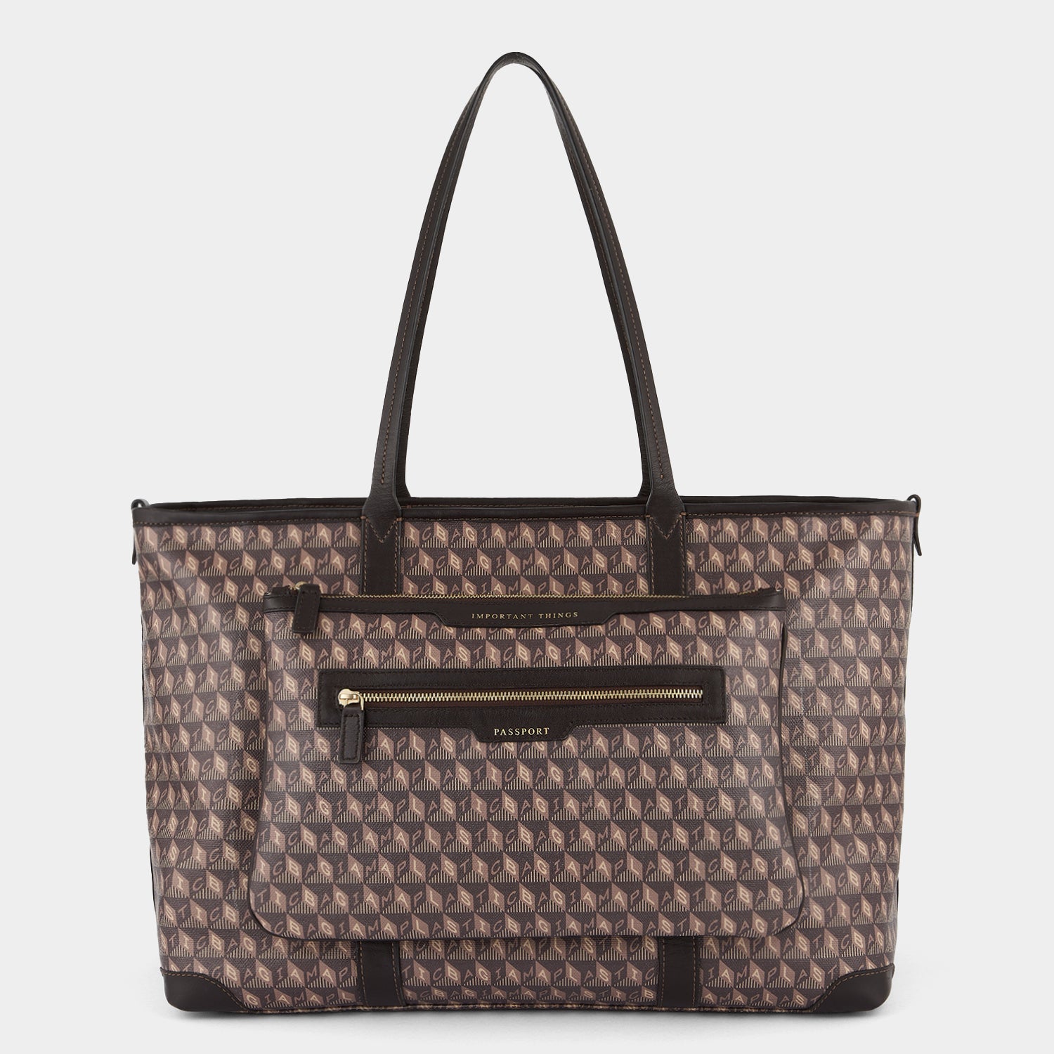 I Am A Plastic Bag In-Flight Tote -

          
            Recycled Canvas in Truffle -
          

          Anya Hindmarch EU
