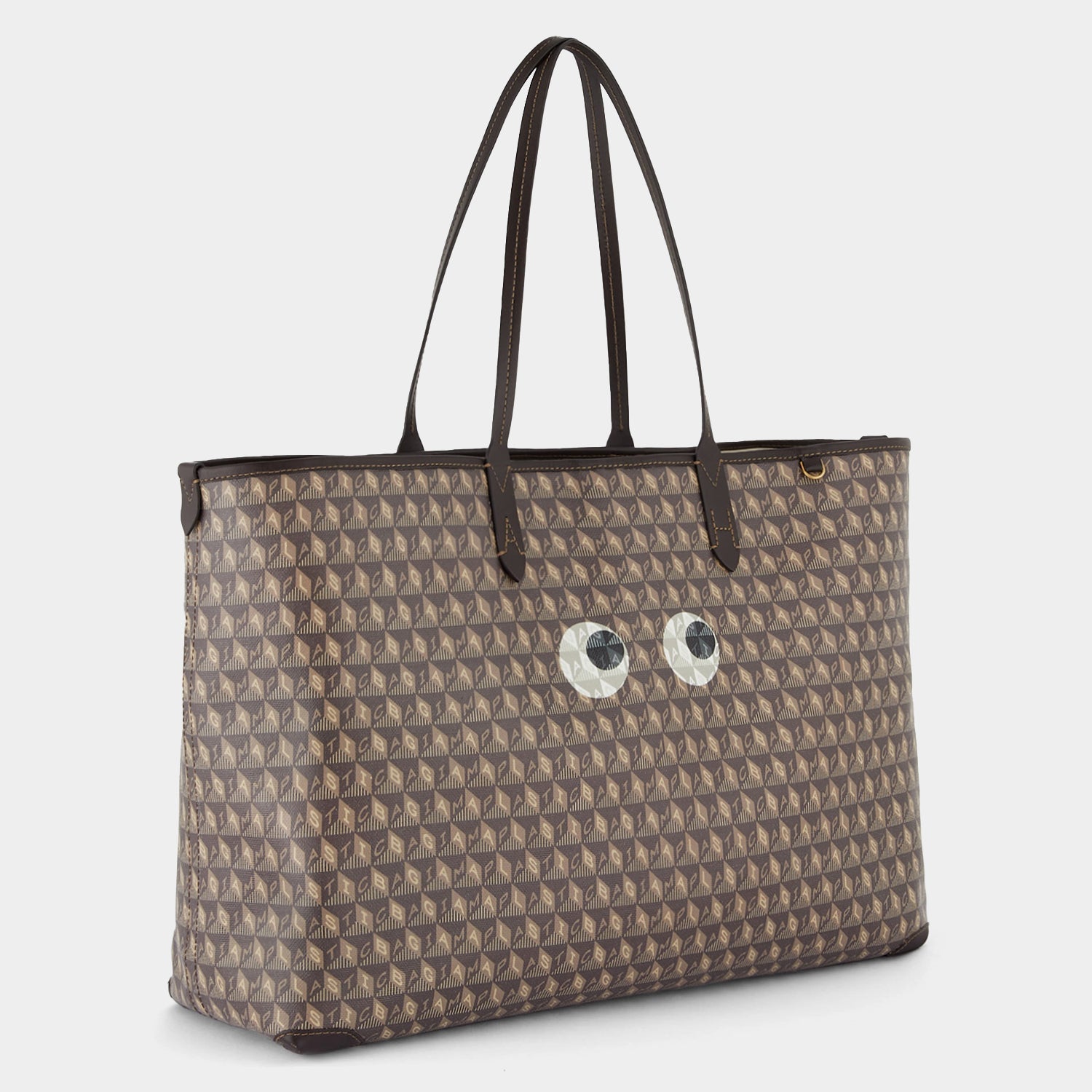 I Am A Plastic Bag Eyes Tote -

                  
                    Recycled Canvas in Truffle -
                  

                  Anya Hindmarch EU
