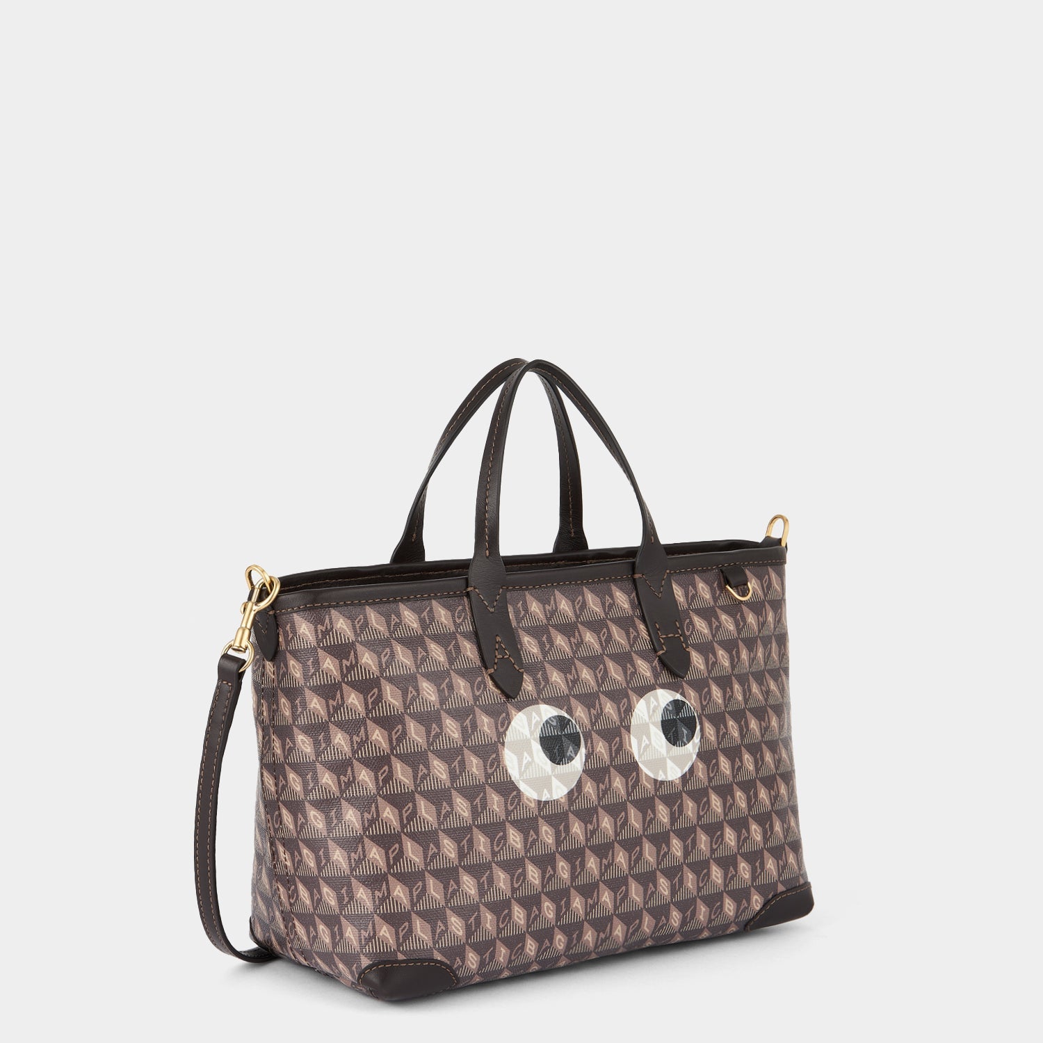 I Am A Plastic Bag XS Eyes Tote -

                  
                    Recycled Canvas in Truffle -
                  

                  Anya Hindmarch EU
