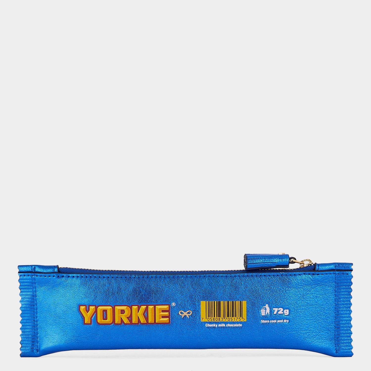 Anya Brands Yorkie Pencil Case -

                  
                    Metallic Leather in Electric Blue -
                  

                  Anya Hindmarch EU

