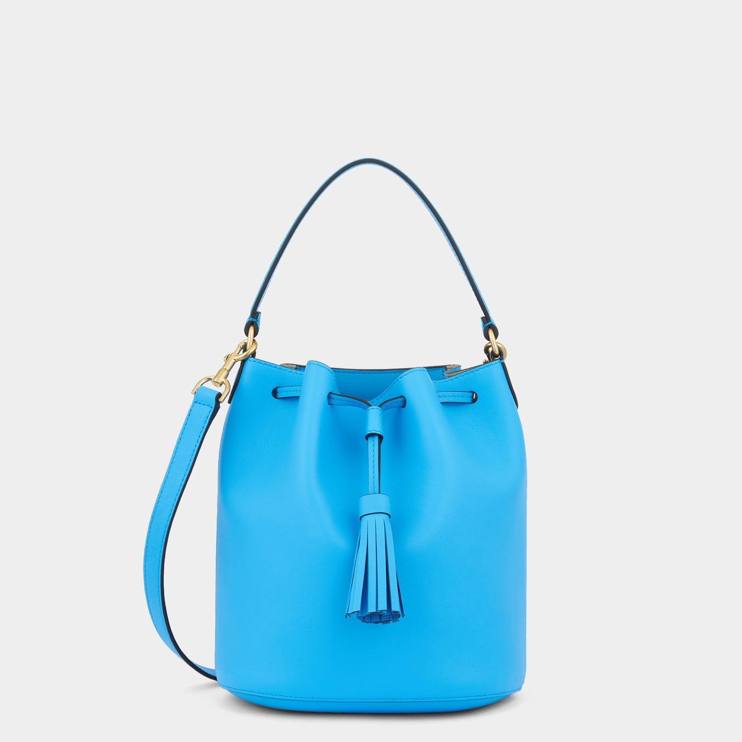 Vaughan Drawstring -

                  
                    Leather in Blue -
                  

                  Anya Hindmarch EU
