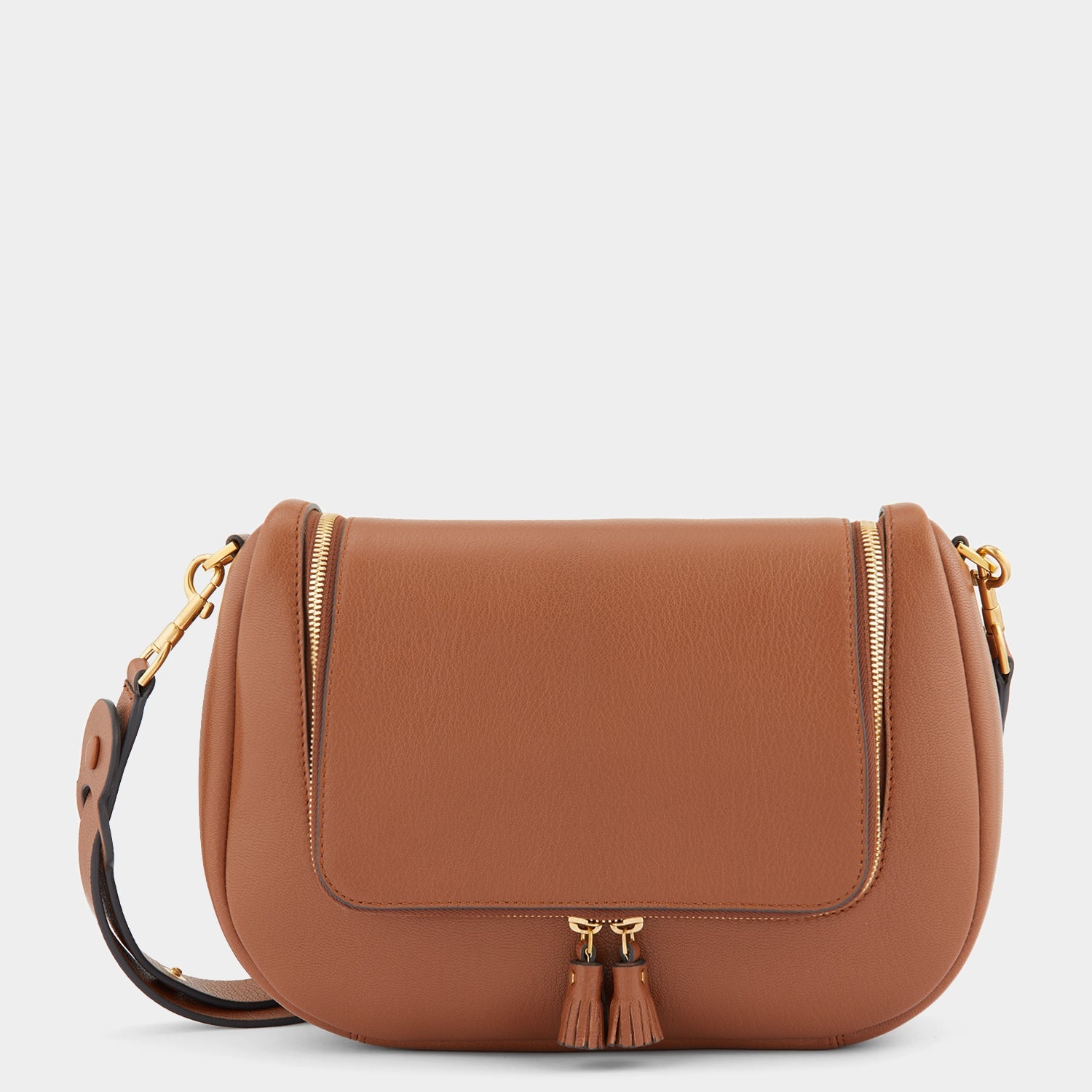 Vere Soft Satchel -

                  
                    Grain Leather in Cedar -
                  

                  Anya Hindmarch EU
