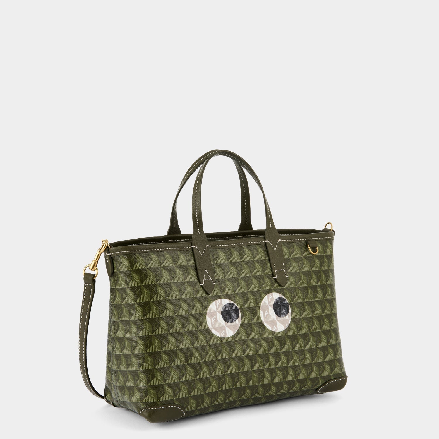I Am A Plastic Bag XS Eyes Tote -

                  
                    Recycled Canvas in Fern -
                  

                  Anya Hindmarch EU
