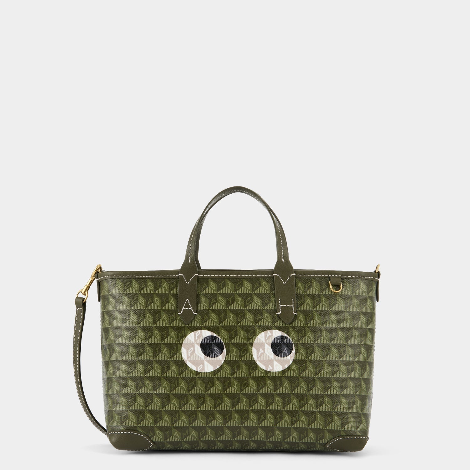 I Am A Plastic Bag XS Eyes Tote -

                  
                    Recycled Canvas in Fern -
                  

                  Anya Hindmarch EU
