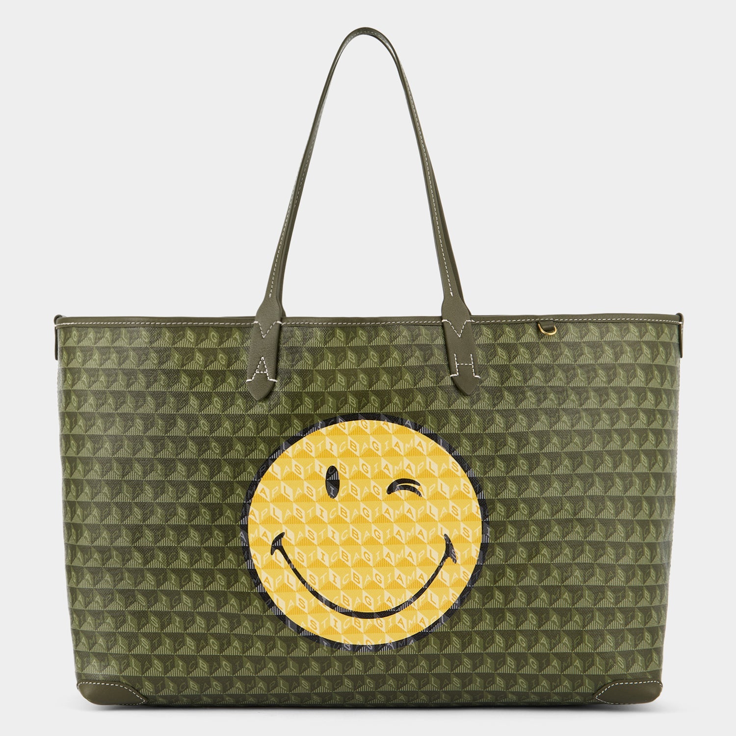 I Am A Plastic Bag Wink Tote -

                  
                    Recycled Canvas in Fern -
                  

                  Anya Hindmarch EU
