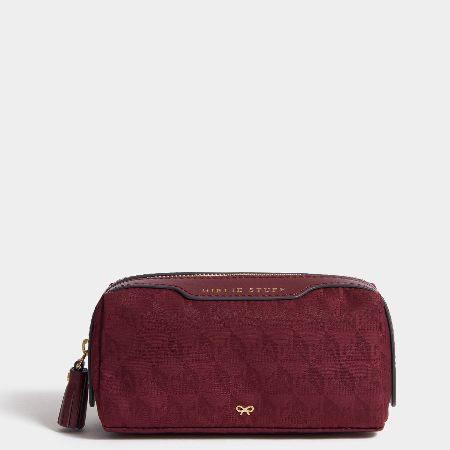 Logo Girlie Stuff Pouch -

          
            Recycled Nylon in Medium Red -
          

          Anya Hindmarch EU
