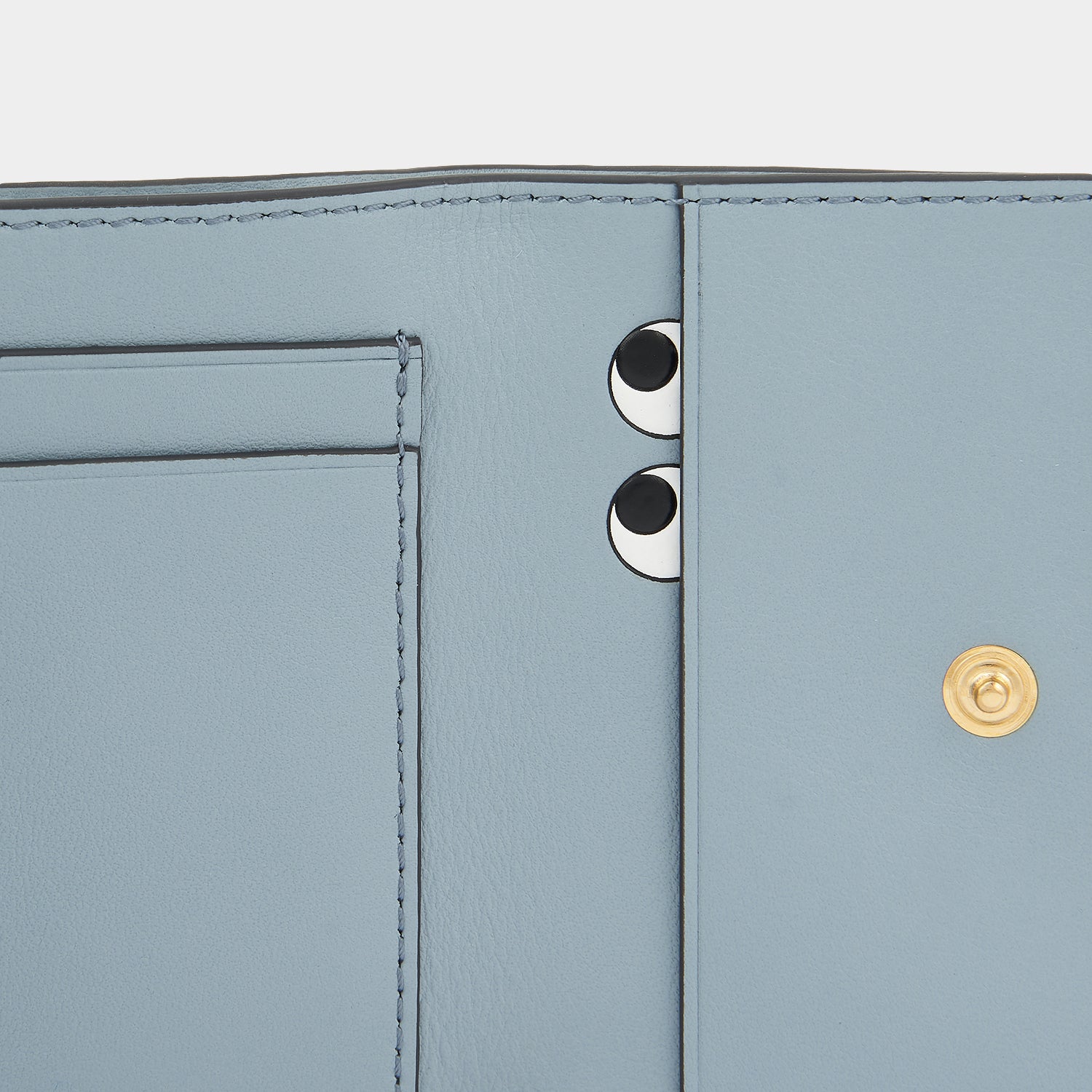 Peeping Eyes Mini Trifold Zip Wallet -

                  
                    Capra Leather in Rosewood -
                  

                  Anya Hindmarch EU
