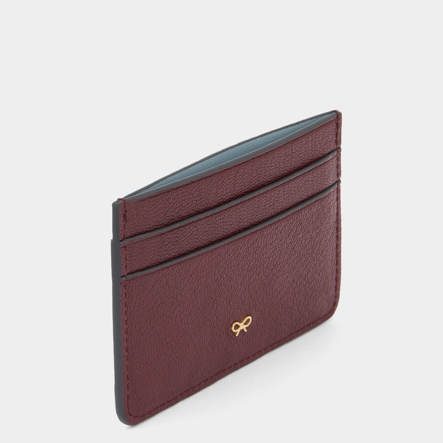 Peeping Eyes Card Case -

                  
                    Capra Leather in Rosewood -
                  

                  Anya Hindmarch EU
