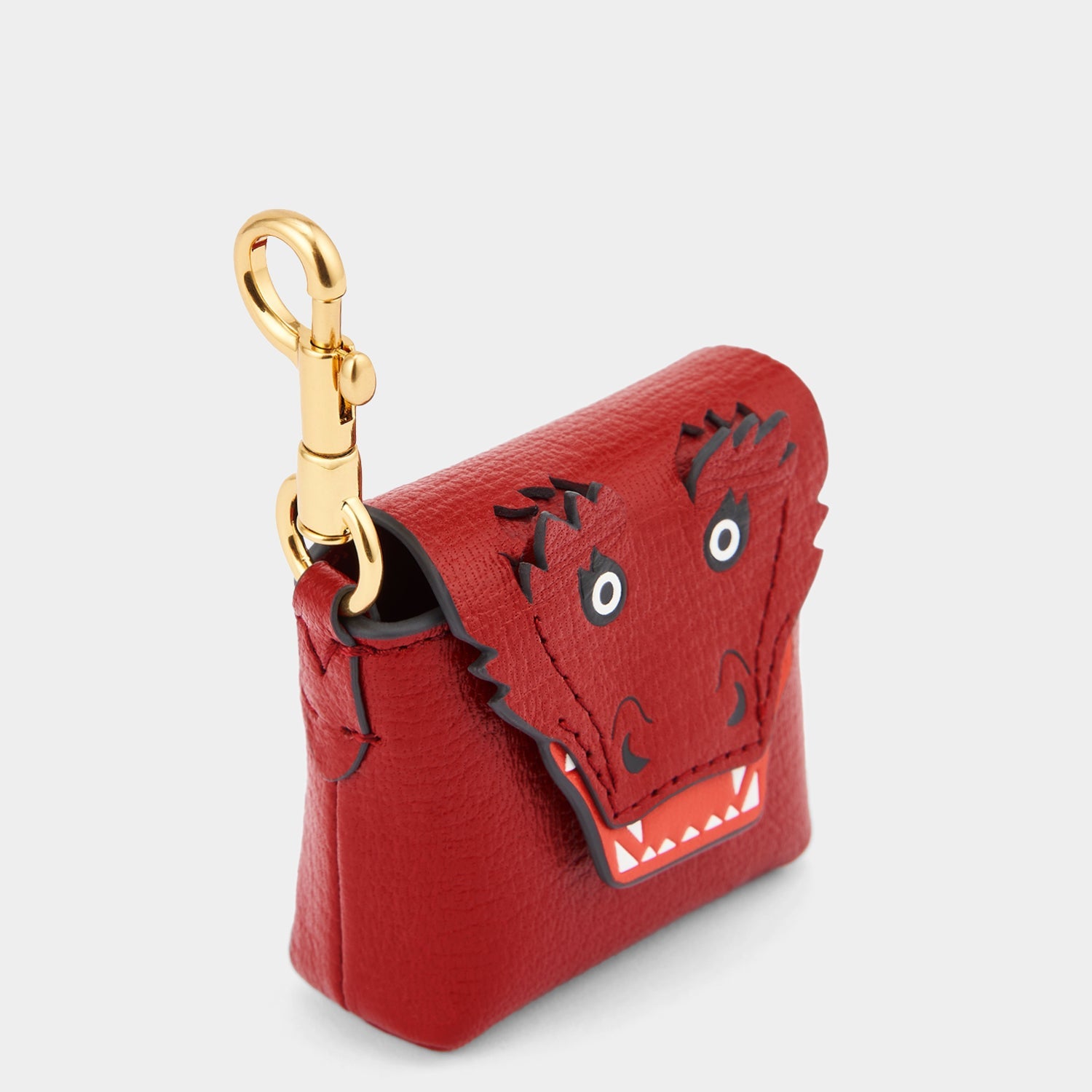 Dragon Earphones Pouch -

                  
                    Capra Leather in Russet -
                  

                  Anya Hindmarch EU
