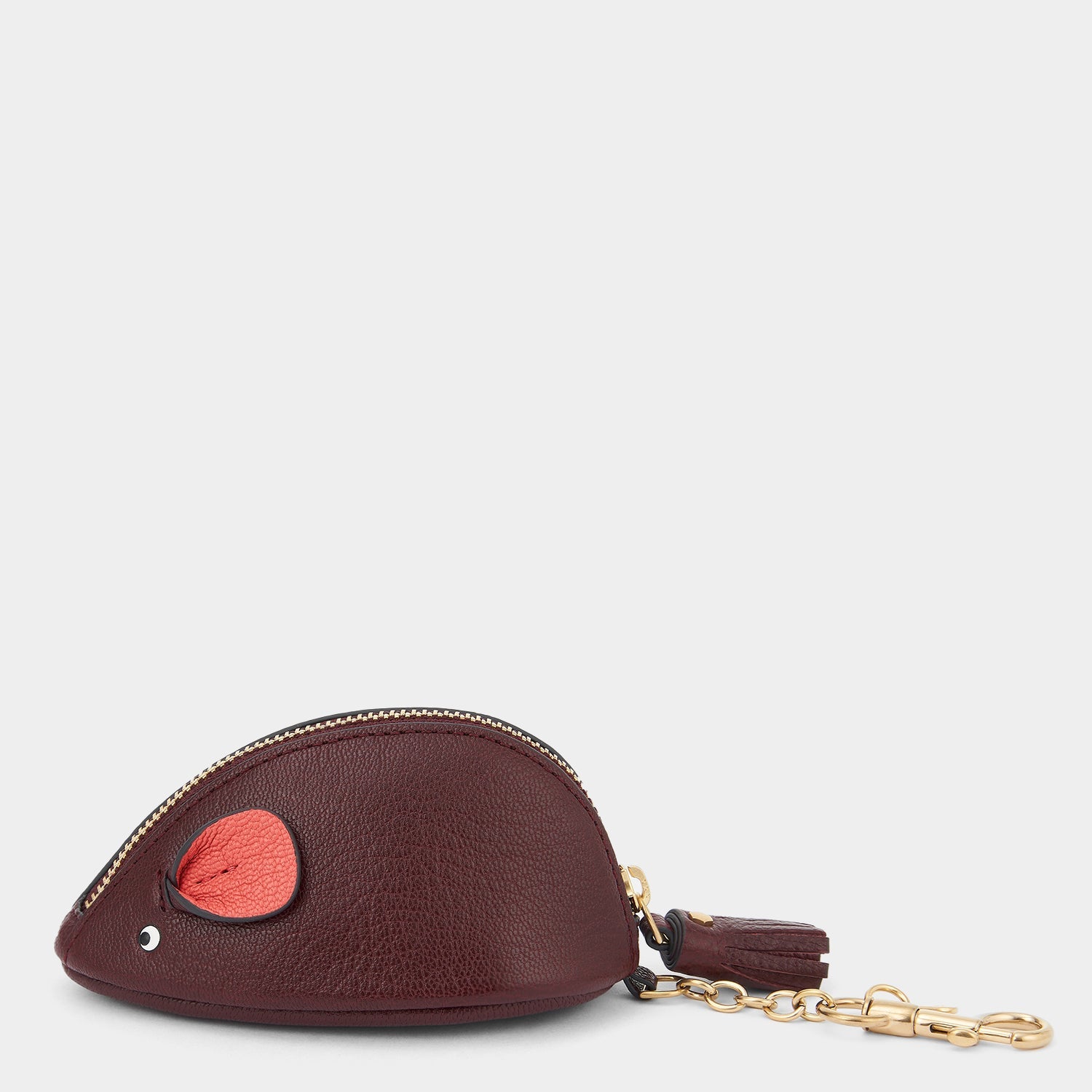 Mouse Coin Purse -

                  
                    Capra Leather in Rosewood -
                  

                  Anya Hindmarch EU

