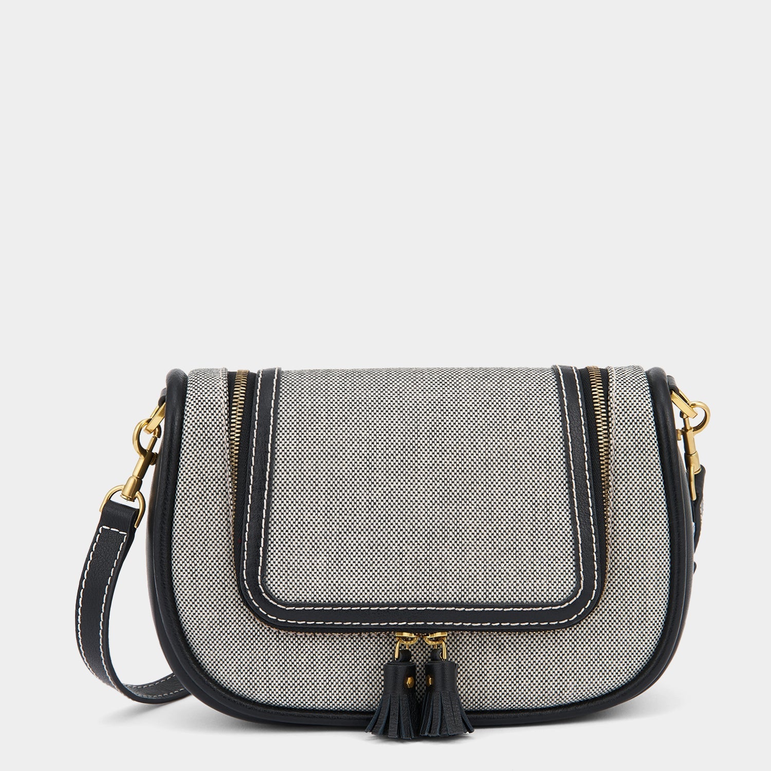 Small Vere Soft Satchel -

                  
                    Mixed Canvas in Salt and Pepper -
                  

                  Anya Hindmarch EU
