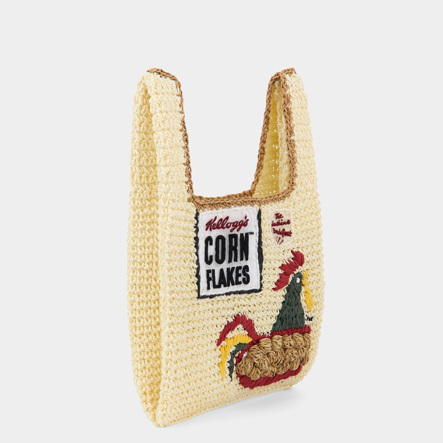 Anya Brands Corn Flakes Raffia Mini Tote -

          
            Paper Raffia in Chalk -
          

          Anya Hindmarch EU
