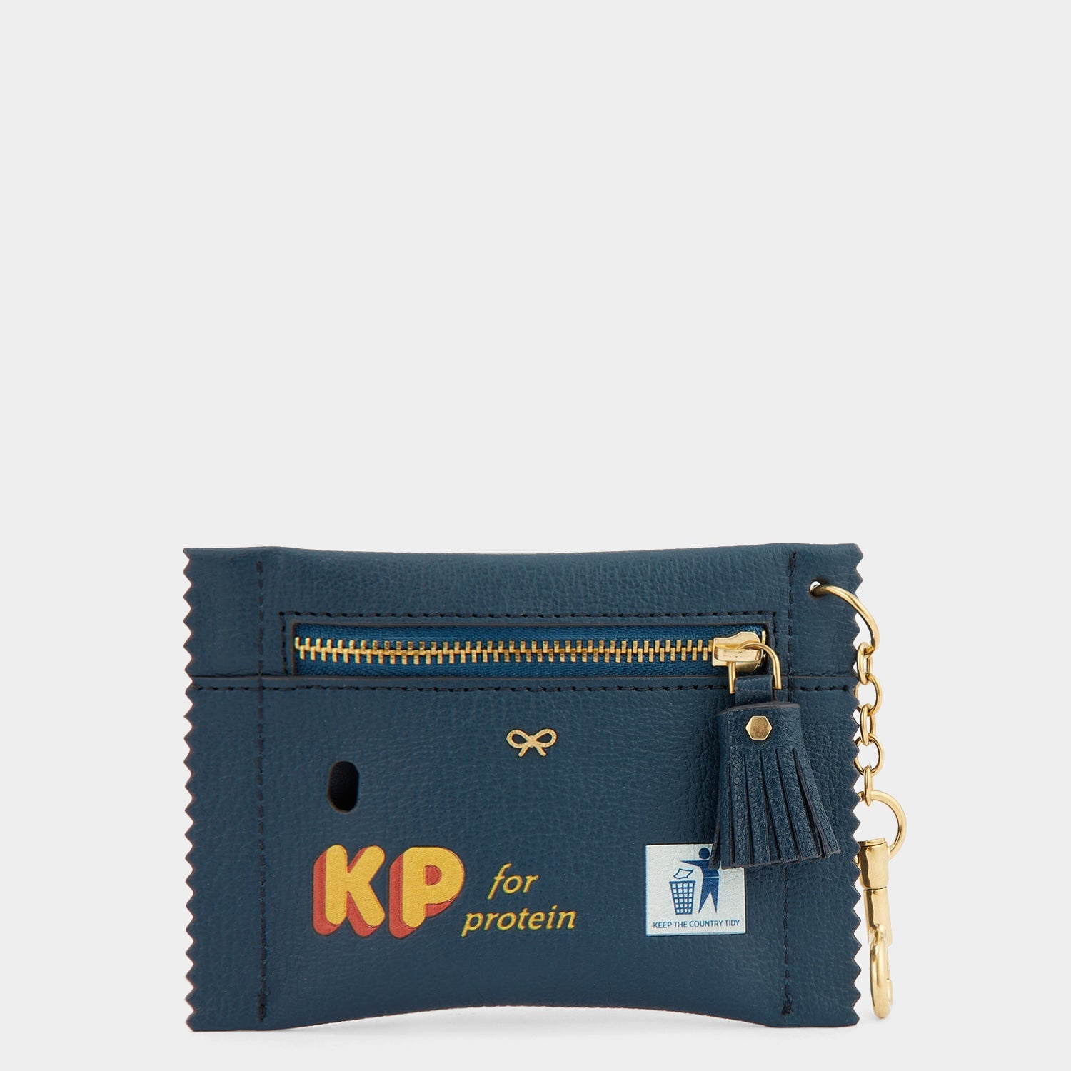 Anya Brands KP Peanuts Zip Pouch -

                  
                    Capra Leather in ink -
                  

                  Anya Hindmarch EU
