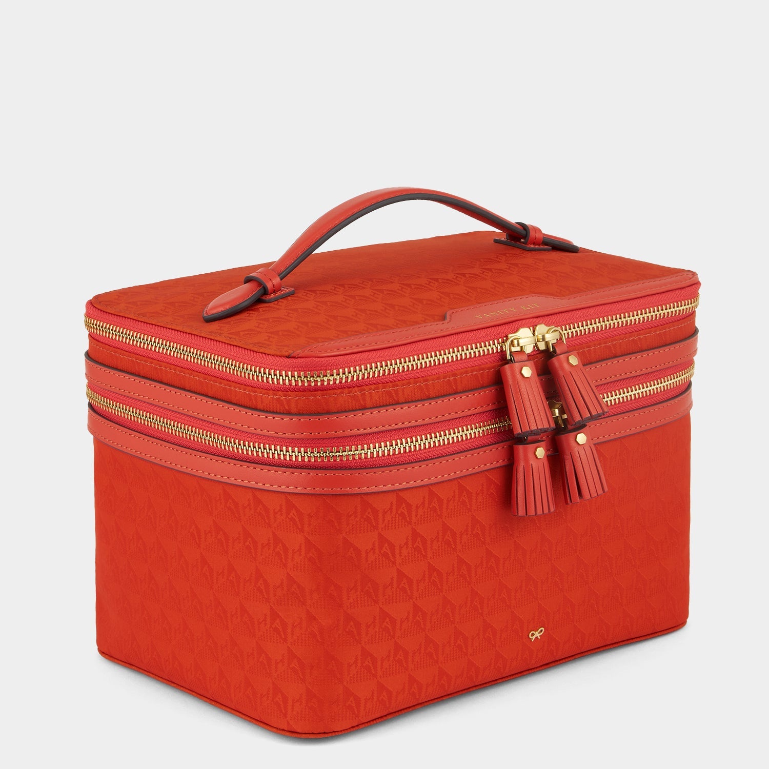 Logo Vanity Kit -

          
            Jacquard Nylon in Burnt Sienna -
          

          Anya Hindmarch EU
