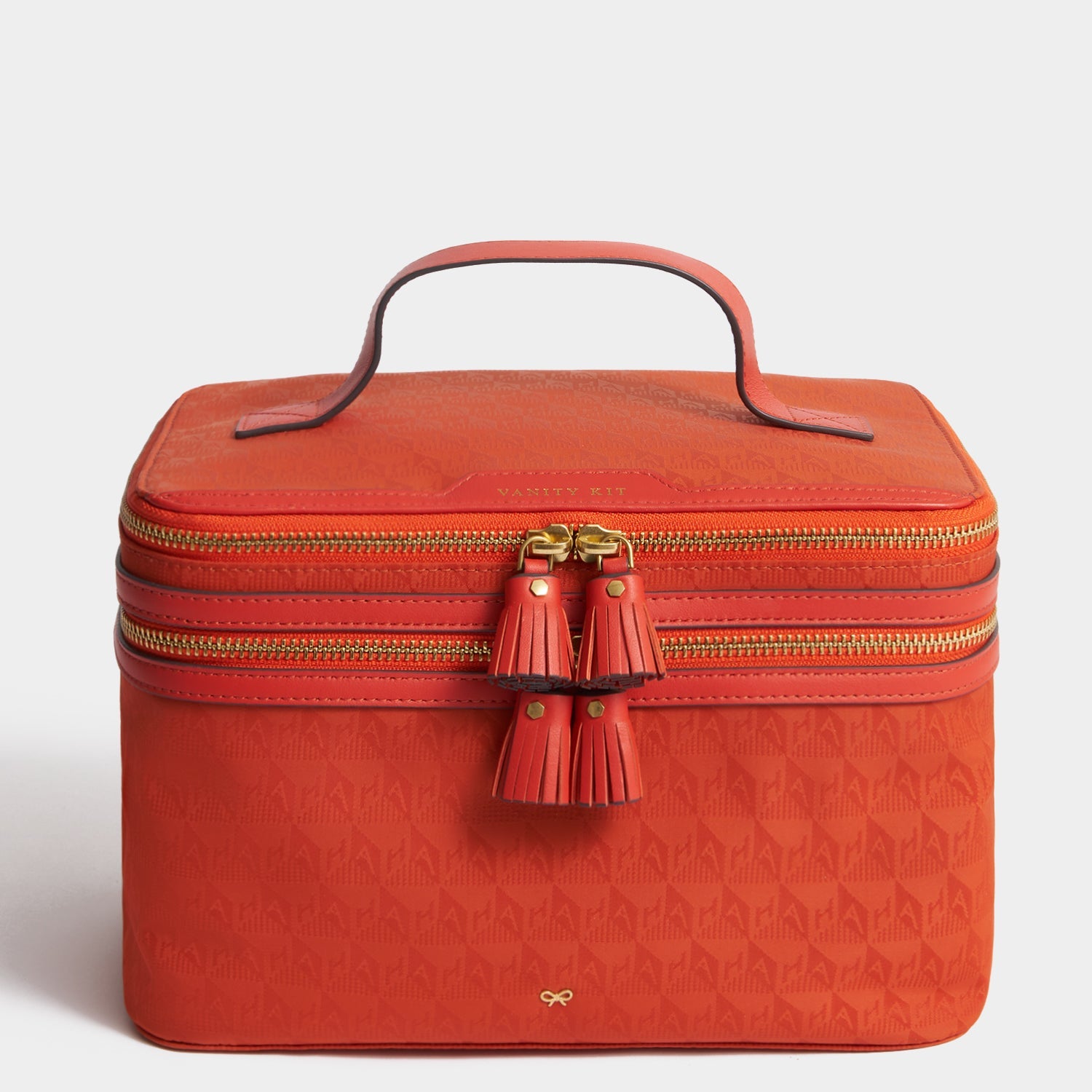 Logo Vanity Kit -

          
            Jacquard Nylon in Burnt Sienna -
          

          Anya Hindmarch EU
