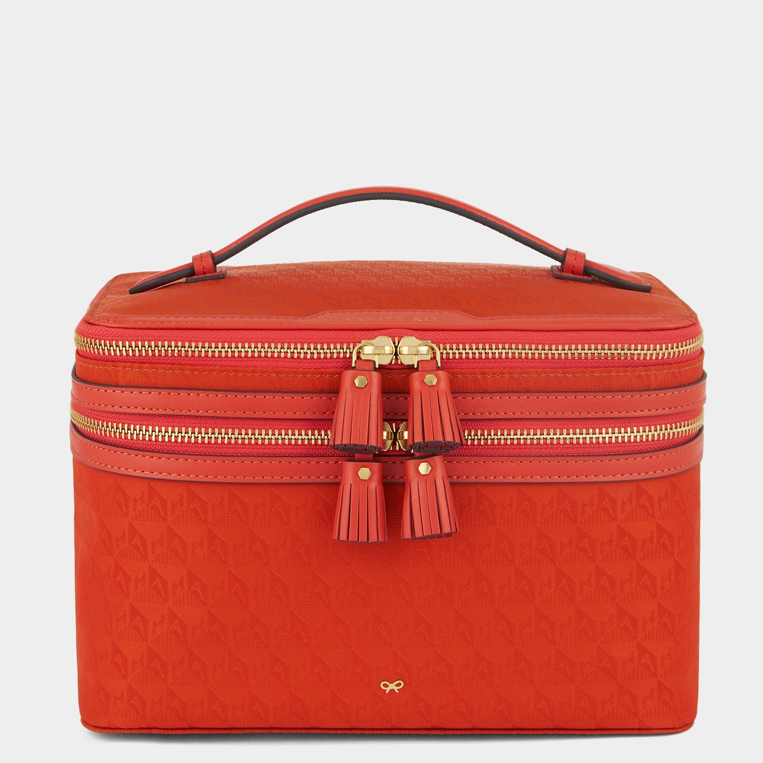 Logo Vanity Kit -

          
            Jacquard Nylon in Burnt Sienna -
          

          Anya Hindmarch EU
