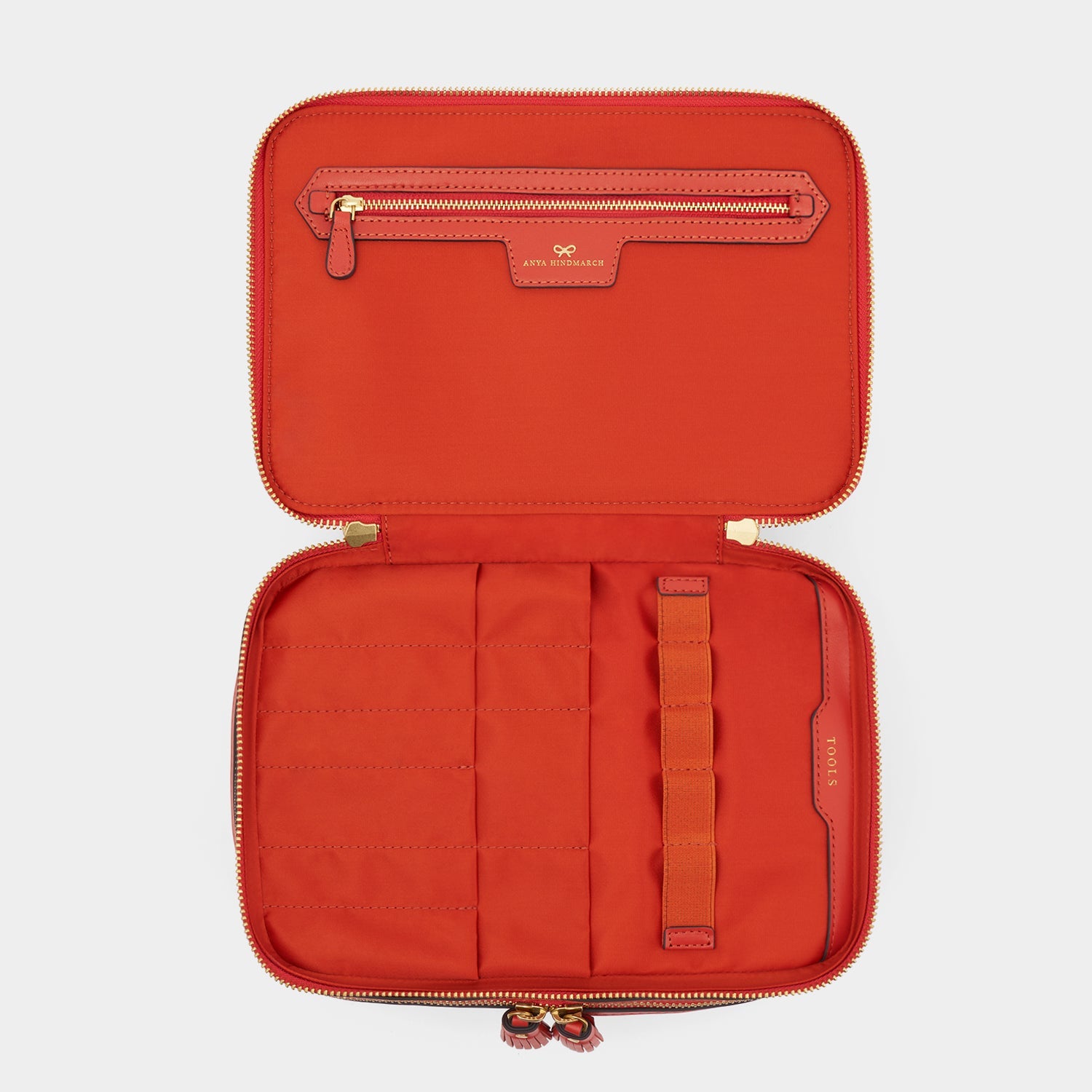 Logo Vanity Kit -

          
            Jacquard Nylon in Burnt Sienna -
          

          Anya Hindmarch EU
