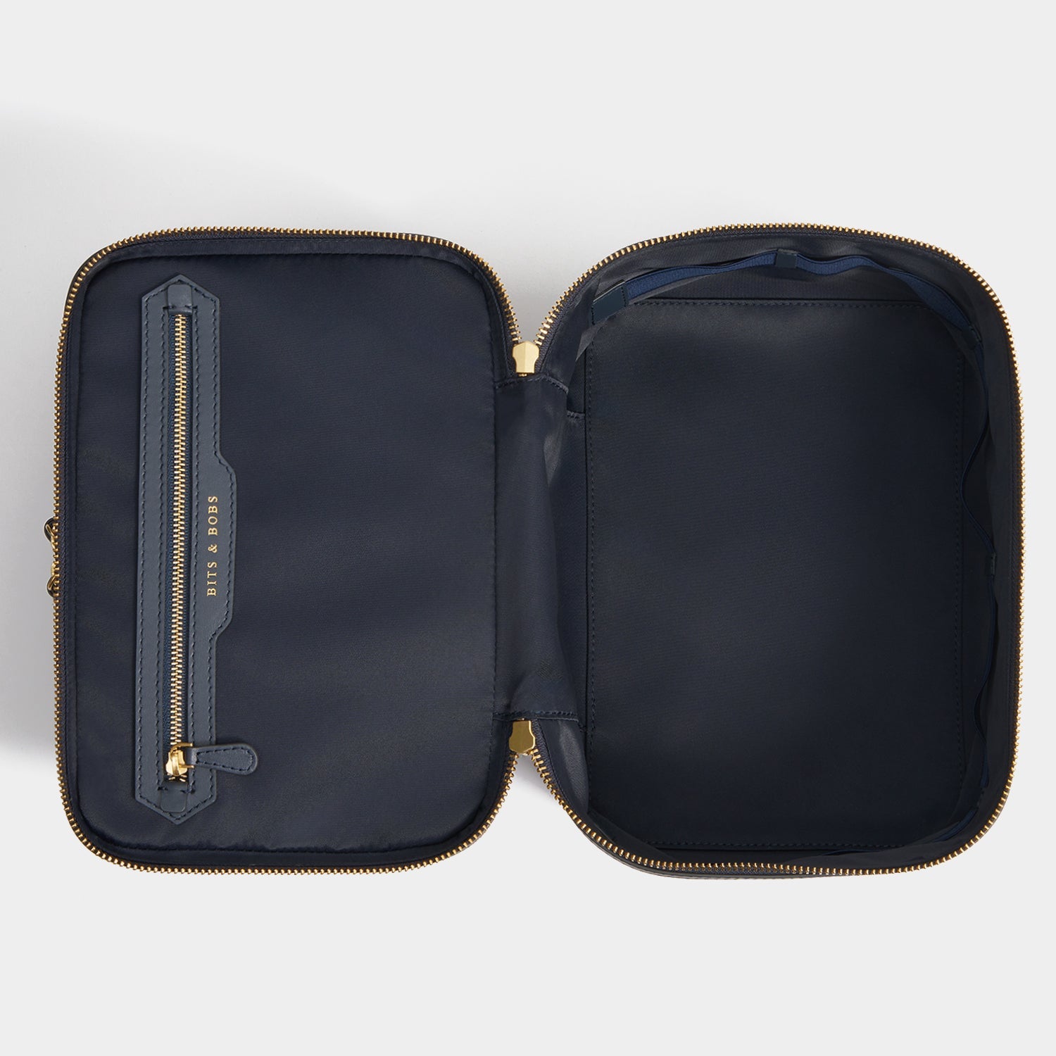 Logo Vanity Kit -

          
            Recycled Nylon in New Marine -
          

          Anya Hindmarch EU
