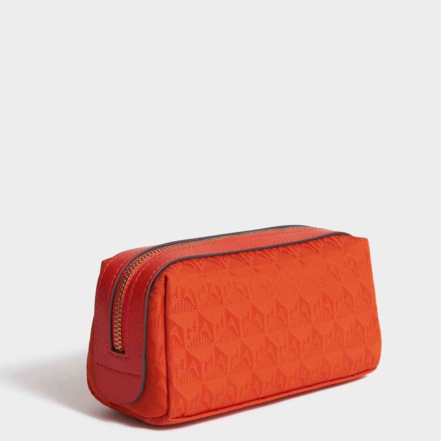Logo Girlie Stuff Pouch -

          
            Jacquard Nylon in Burnt Sienna -
          

          Anya Hindmarch EU
