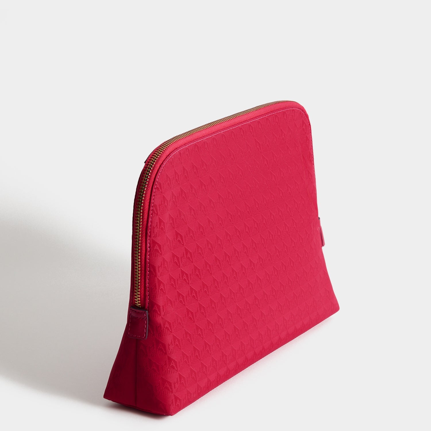 Logo Lotions and Potions Pouch -

          
            Jacquard Nylon Potions in Magenta -
          

          Anya Hindmarch EU
