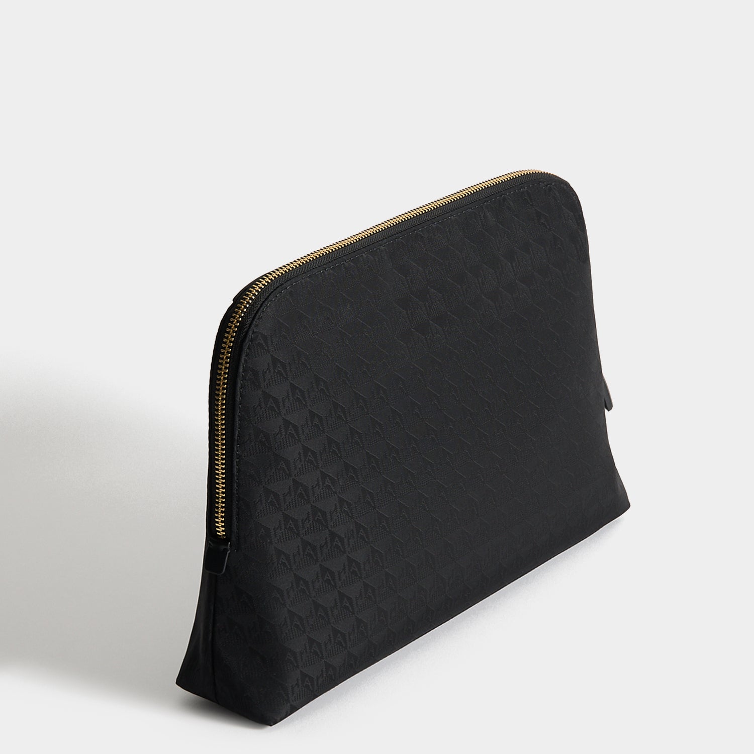 Logo Lotions and Potions Pouch -

          
            Recycled Nylon in Black -
          

          Anya Hindmarch EU
