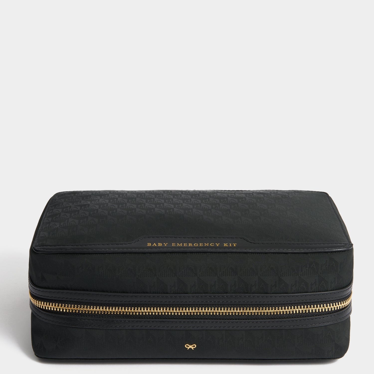 Logo Baby Emergency Kit -

          
            Jacquard Nylon in Black -
          

          Anya Hindmarch EU
