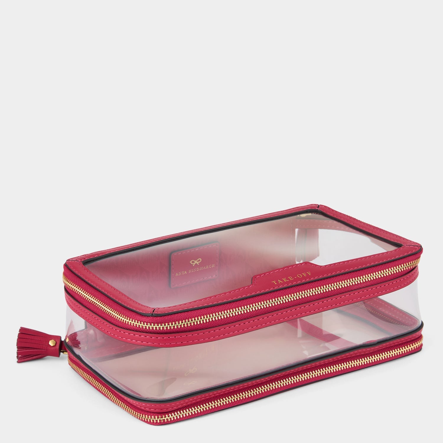 Logo In-Flight Case -

          
            Leather in Berry/TPU in Calf -
          

          Anya Hindmarch EU
