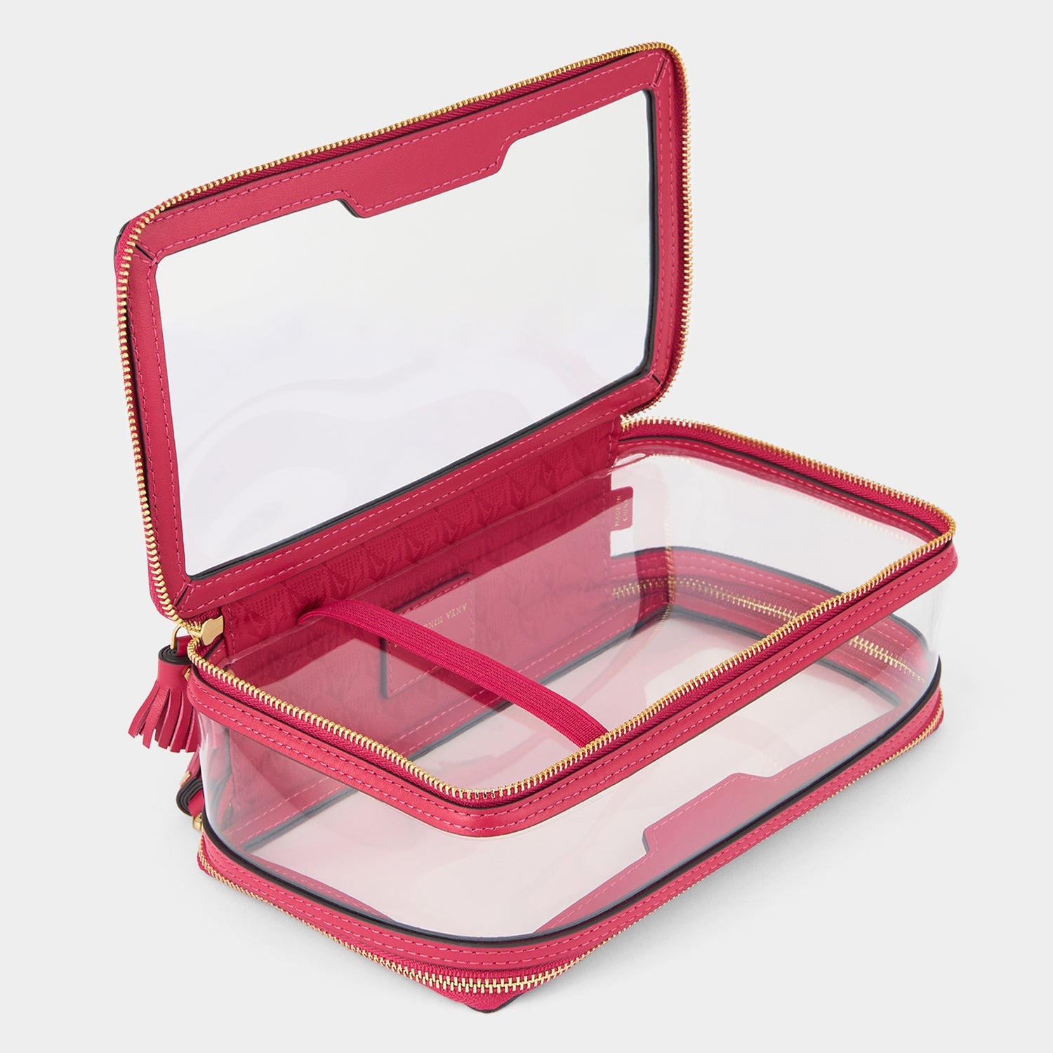 Logo In-Flight Case -

          
            Leather in Berry/TPU in Calf -
          

          Anya Hindmarch EU
