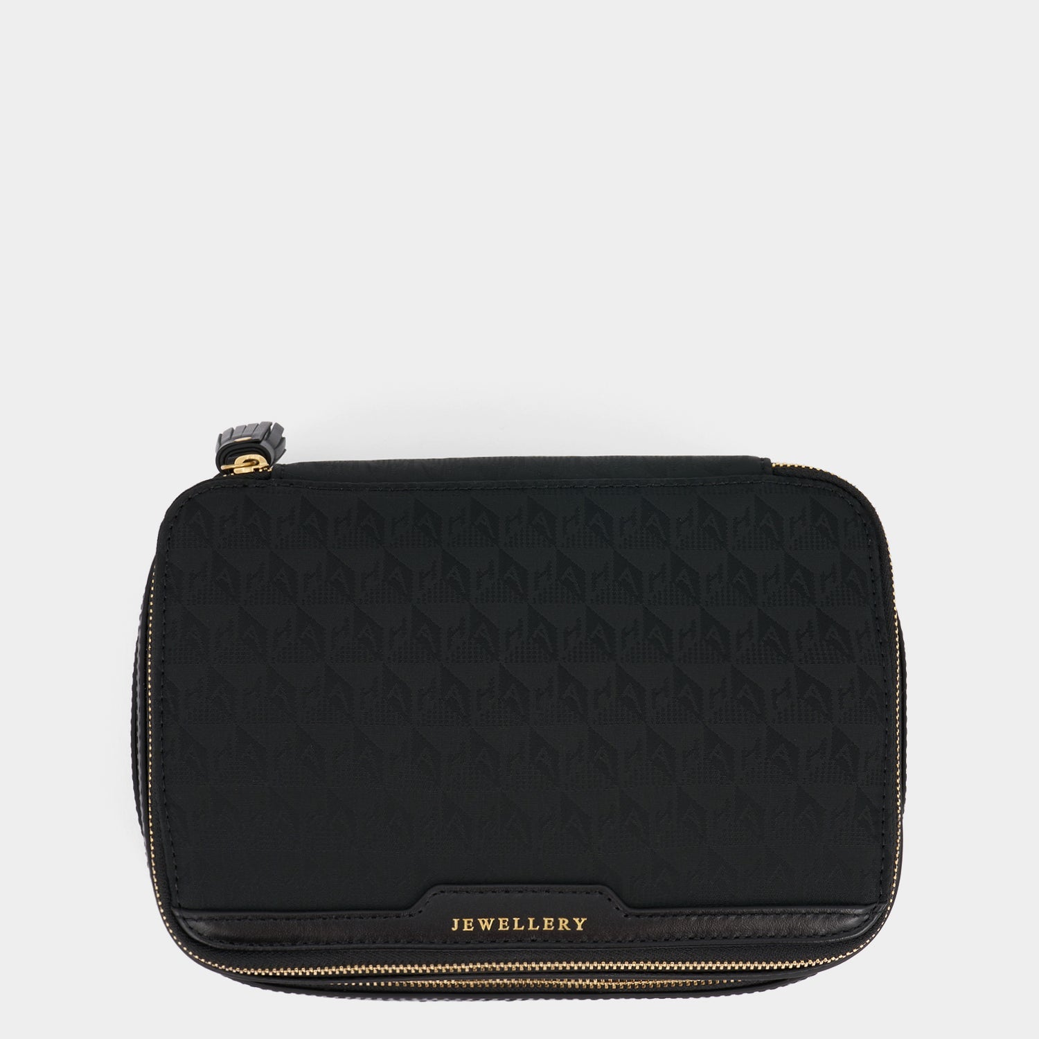Logo Jewellery Pouch -

                  
                    Recycled Nylon in Black -
                  

                  Anya Hindmarch EU
