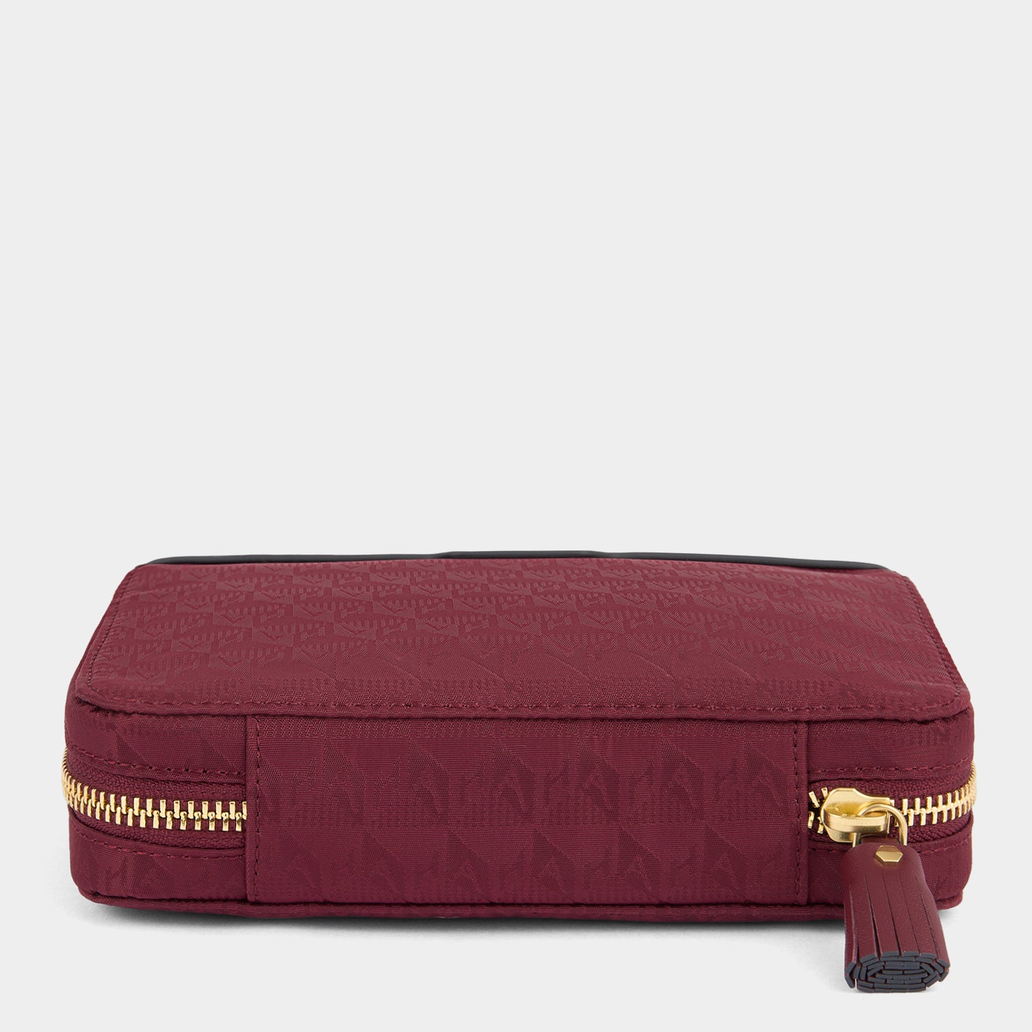 Logo Pills Box -

          
            Jacquard Nylon in Medium Red -
          

          Anya Hindmarch EU
