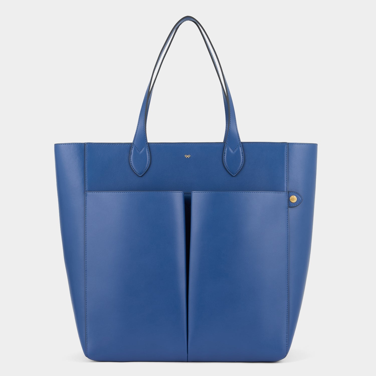 Nevis Tote -

          
            Smooth Leather in Blueberry -
          

          Anya Hindmarch EU
