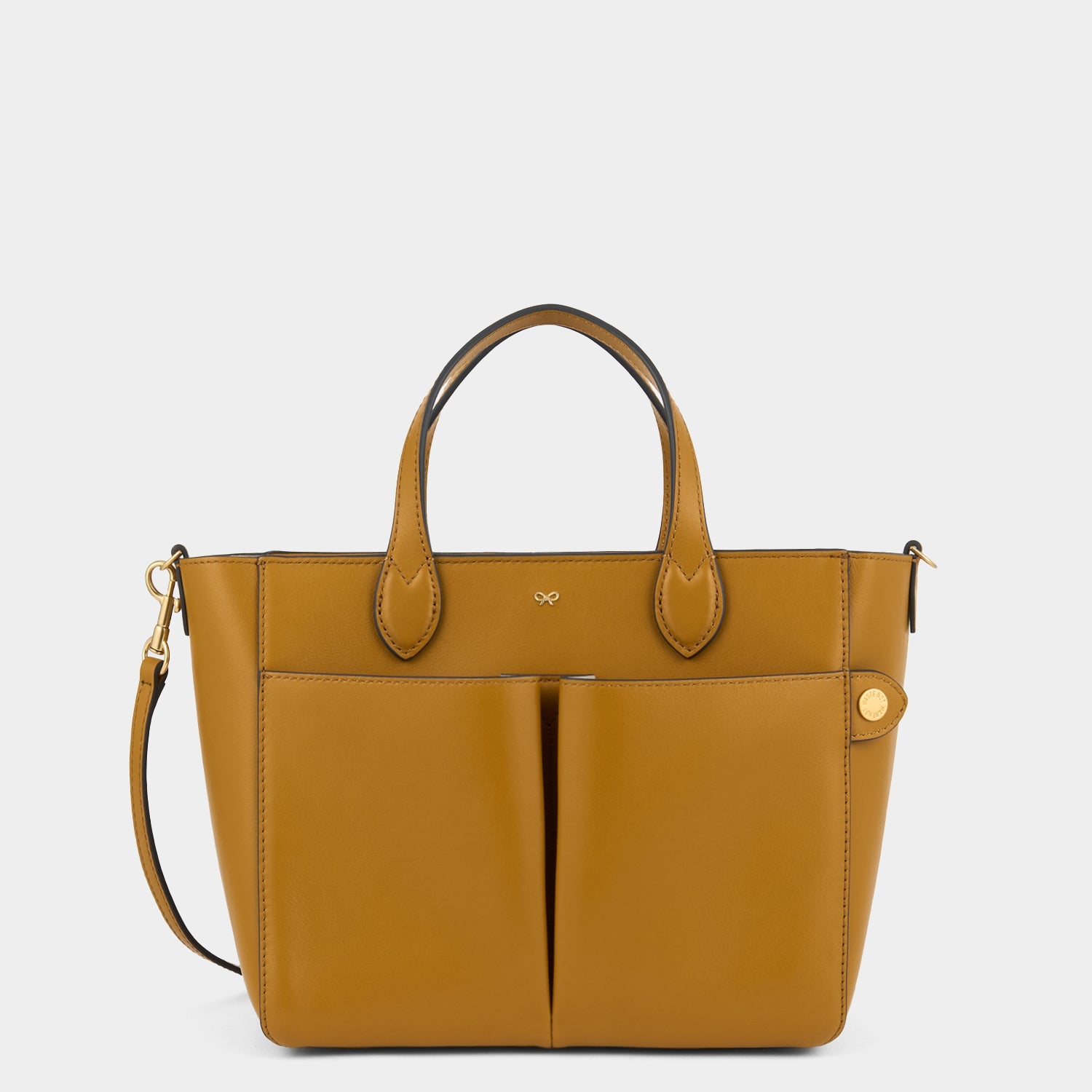 Nevis XS Tote -

          
            Smooth Leather in Tumeric -
          

          Anya Hindmarch EU
