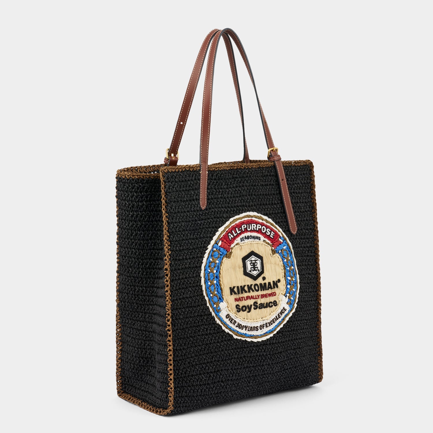 Anya Brands Kikkoman Raffia Tote -

                  
                    Paper Raffia in Black -
                  

                  Anya Hindmarch EU
