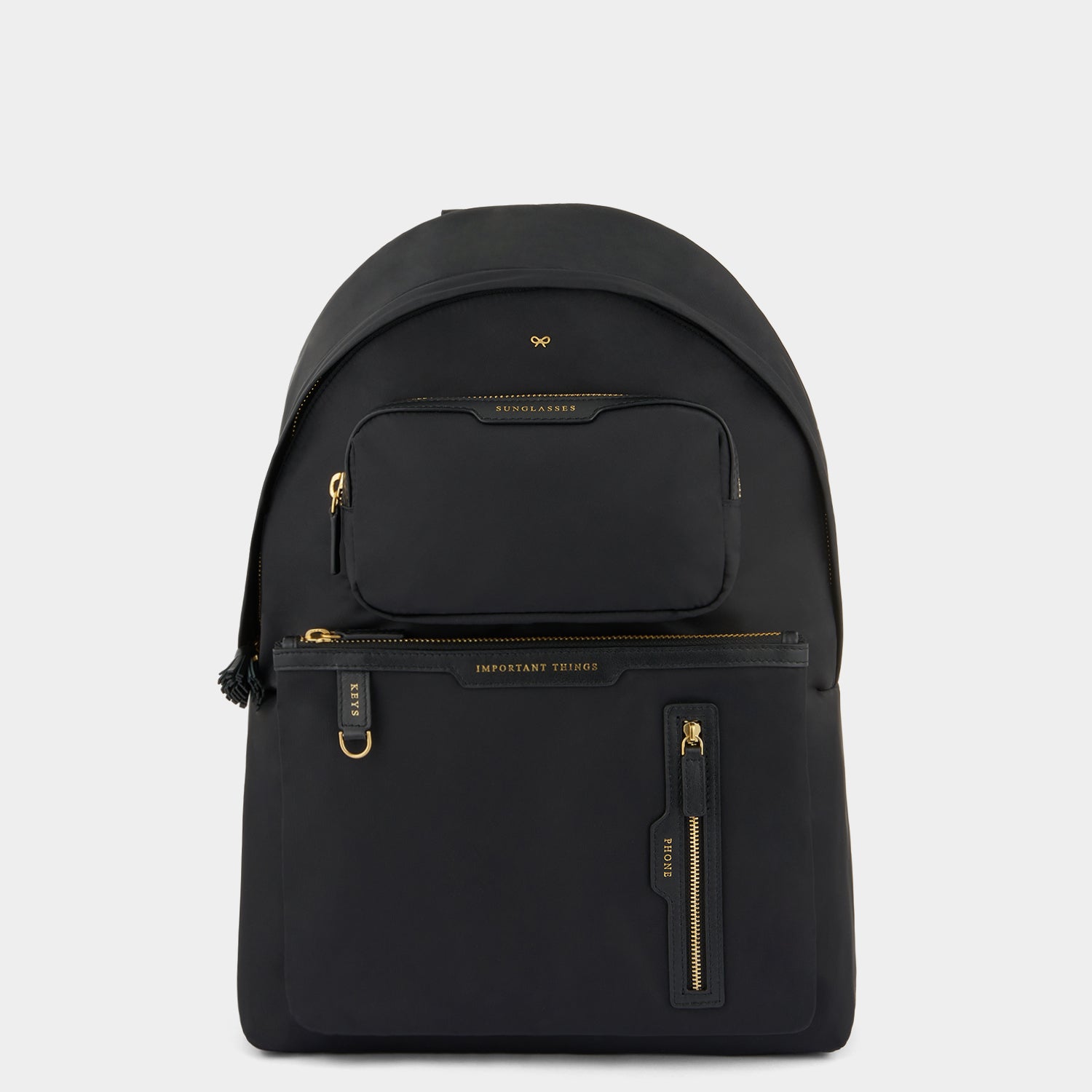 Multi Pocket Backpack -

          
            Regenerated ECONYL® in Black -
          

          Anya Hindmarch EU
