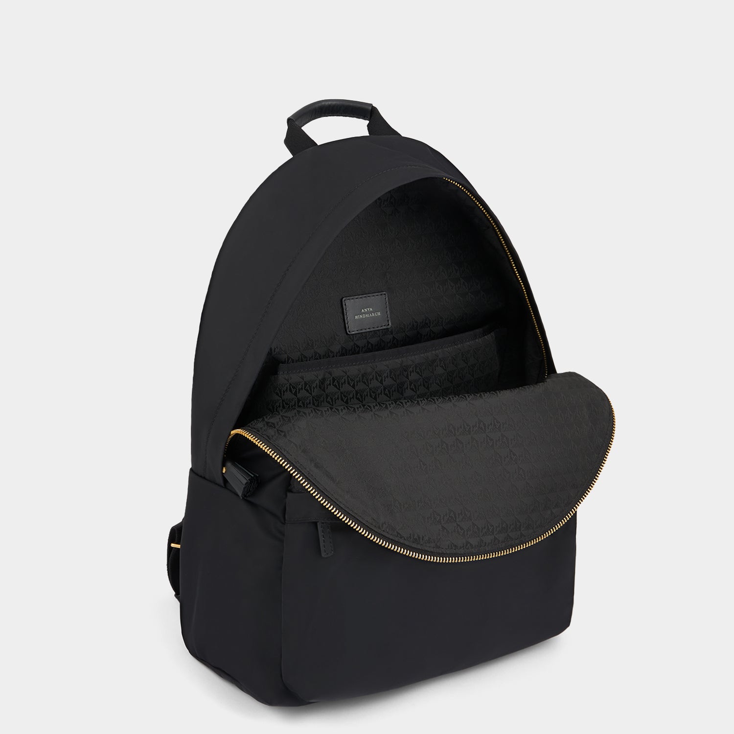 Eyes Backpack -

          
            Regenerated ECONYL® Nylon in Black -
          

          Anya Hindmarch EU
