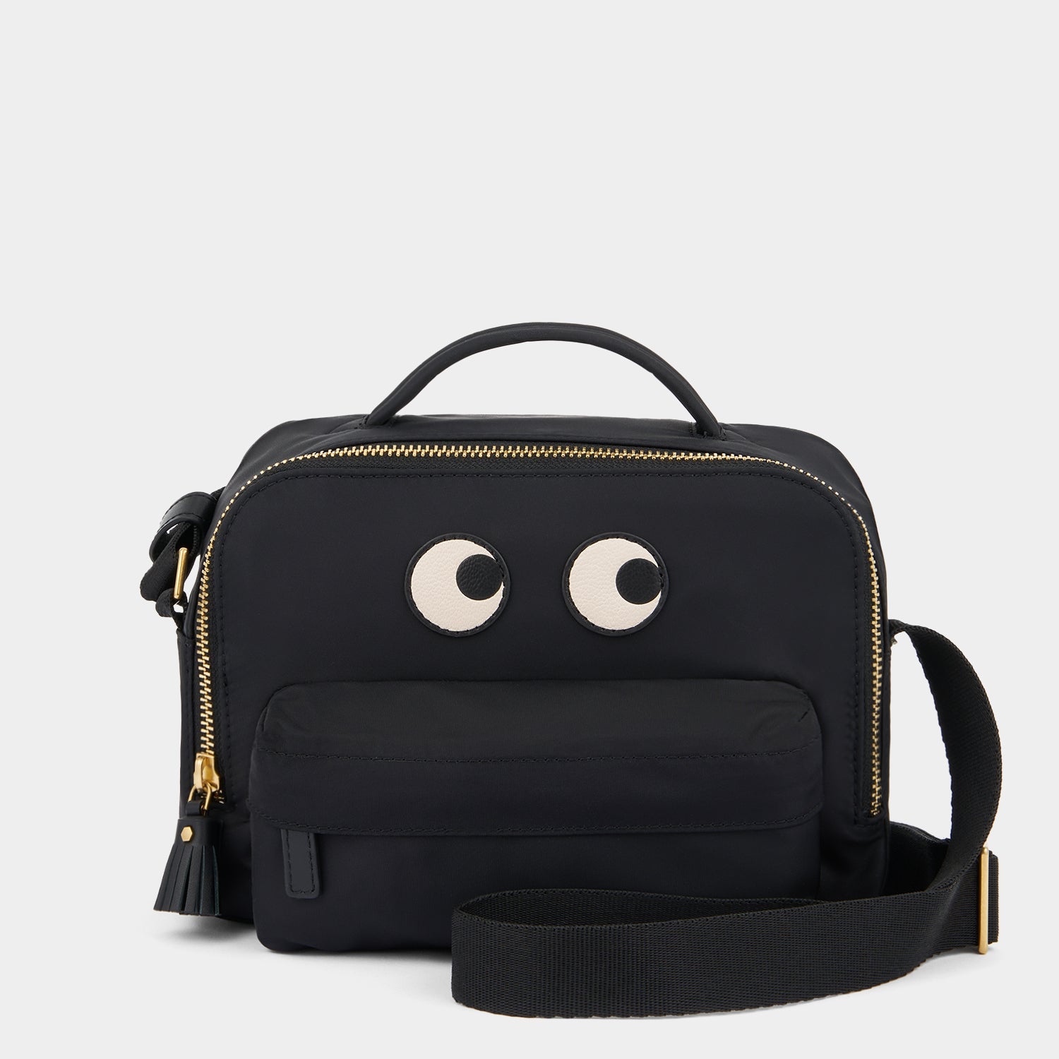 Eyes Cross-body -

          
            Regenerated ECONYL® in Black -
          

          Anya Hindmarch EU
