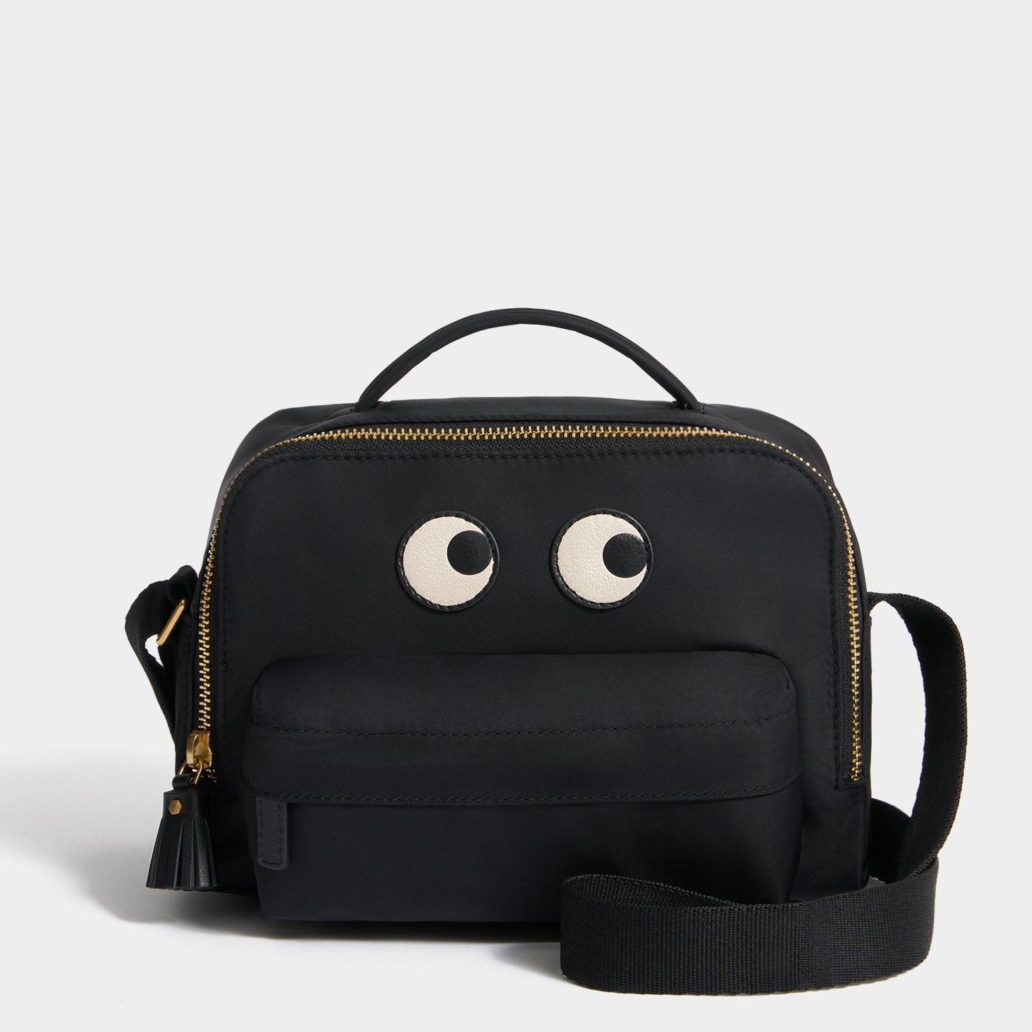 Eyes Cross-body -

          
            Regenerated ECONYL® in Black -
          

          Anya Hindmarch EU
