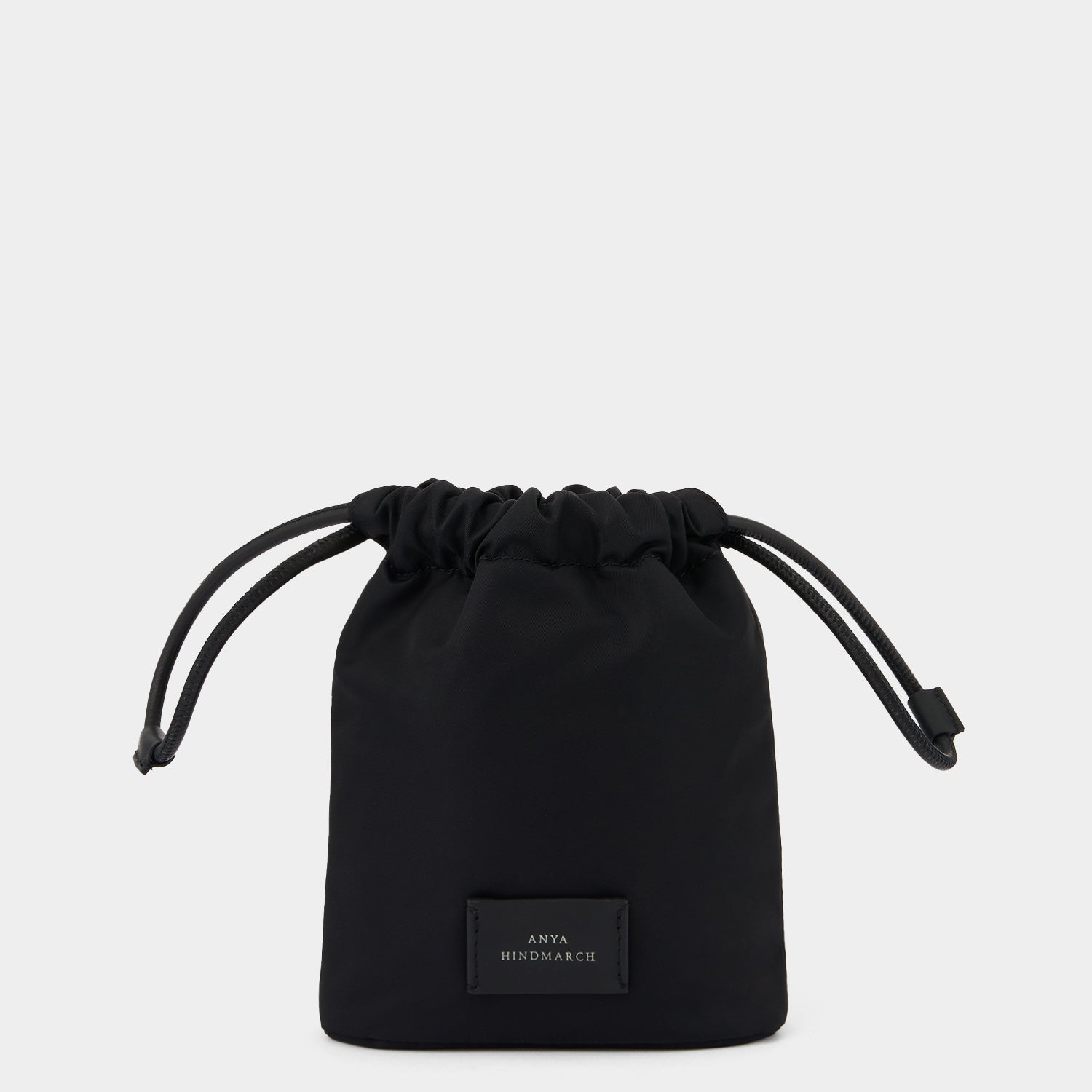 Eyes Drawstring Pouch -

          
            Regenerated ECONYL® in Black -
          

          Anya Hindmarch EU
