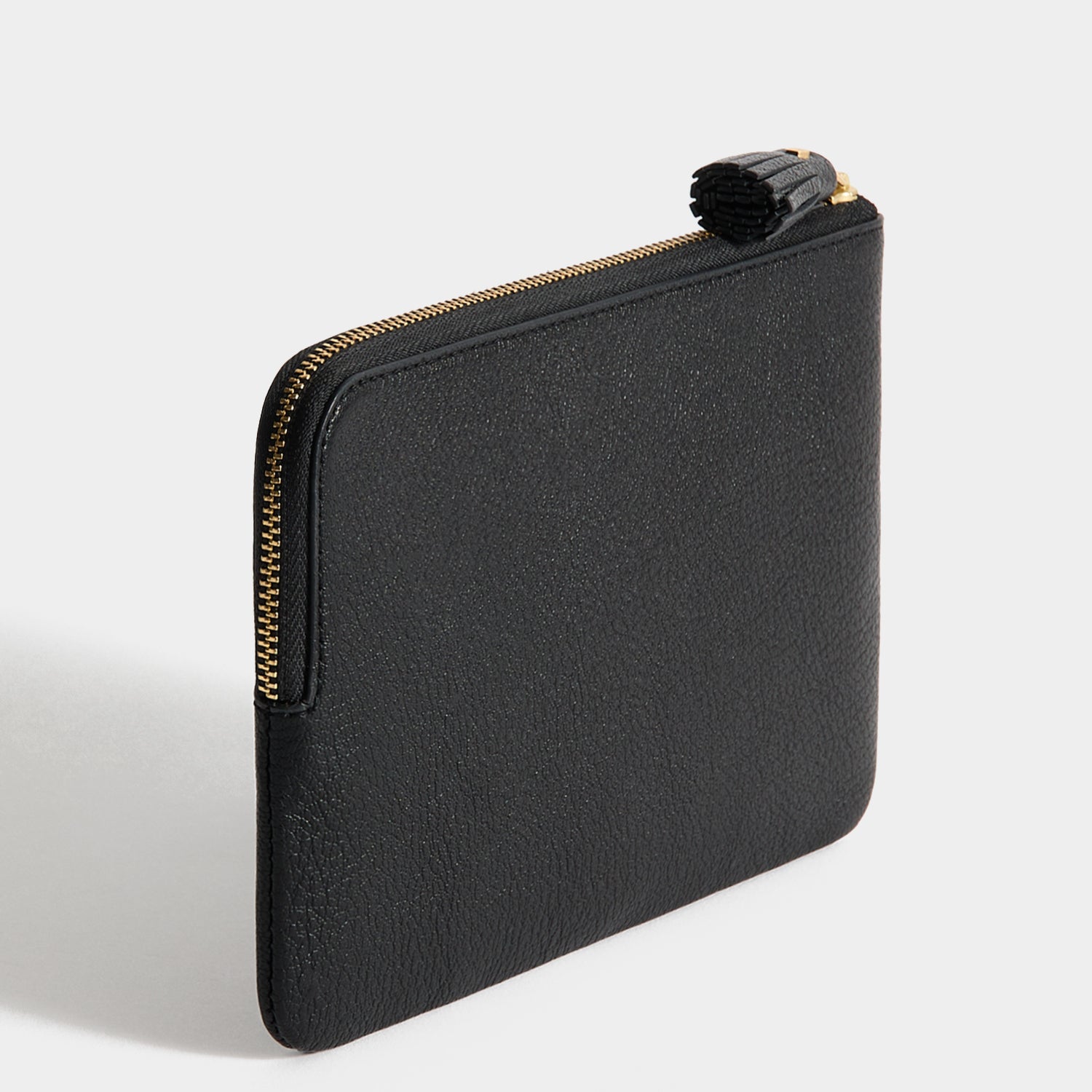 Eyes Loose Pocket -

          
            Capra Leather in Black -
          

          Anya Hindmarch EU
