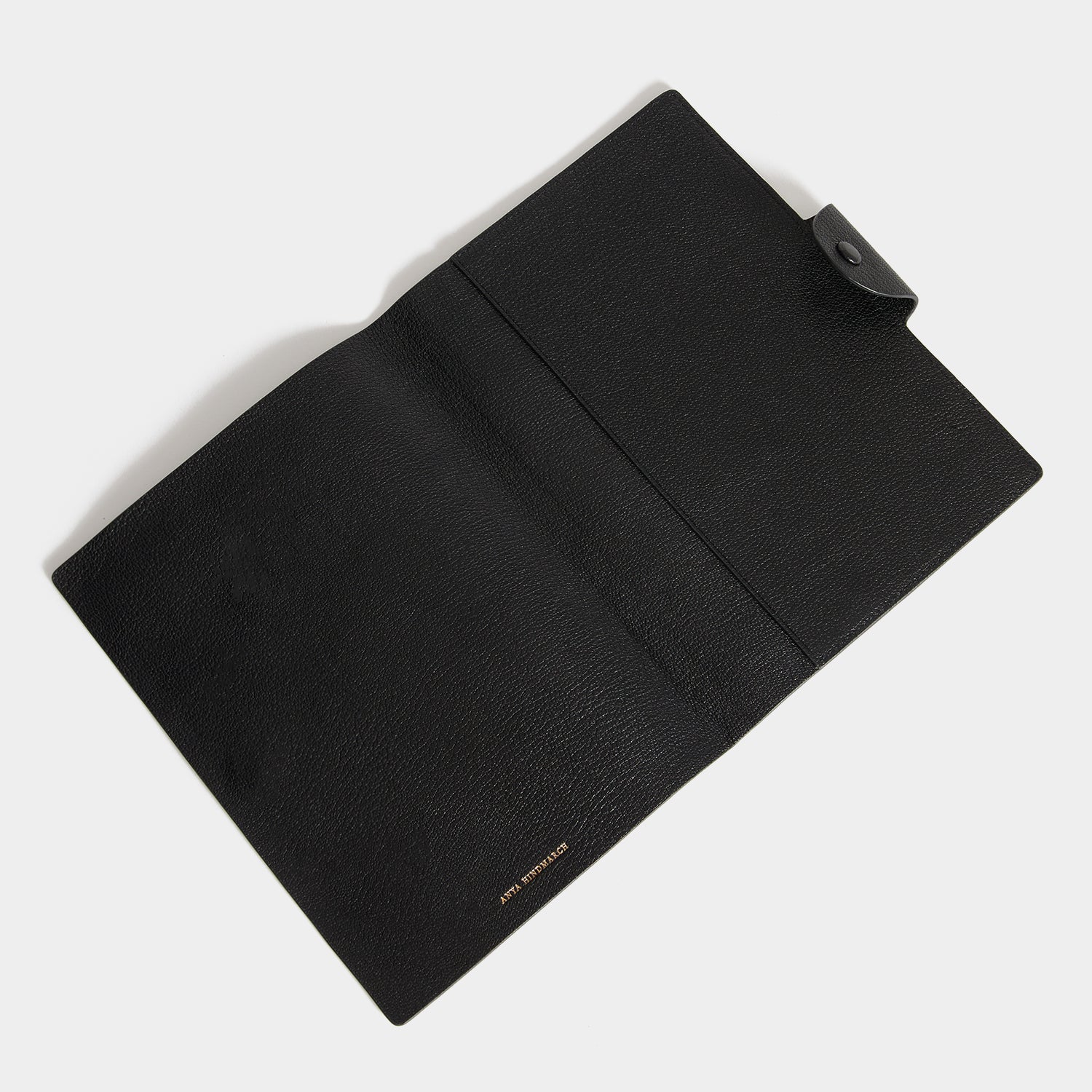 Eyes A5 Journal -

          
            Capra Leather in Black -
          

          Anya Hindmarch EU
