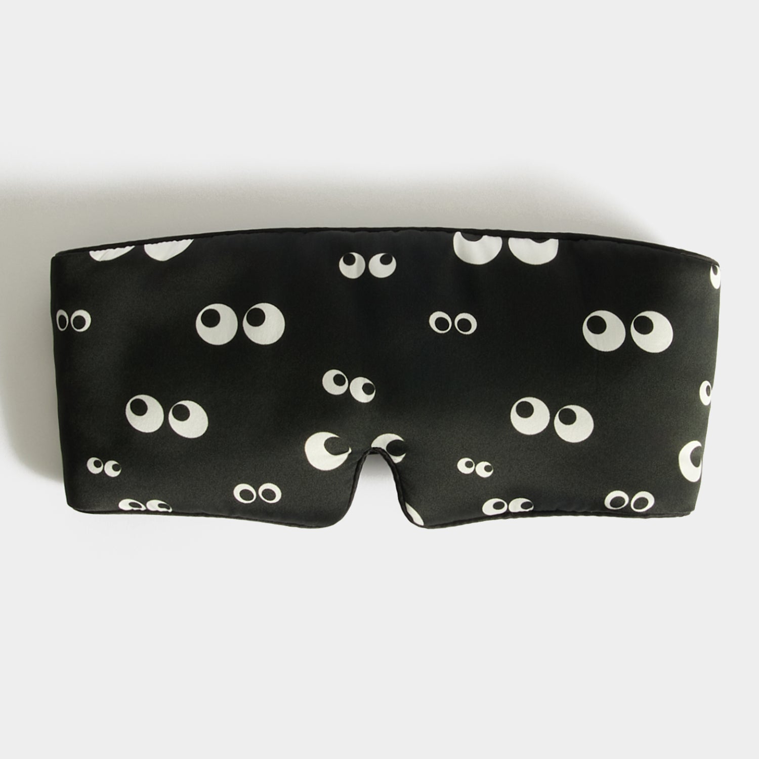 Eyes Travel Eye Mask -

          
            Silk in Black -
          

          Anya Hindmarch EU
